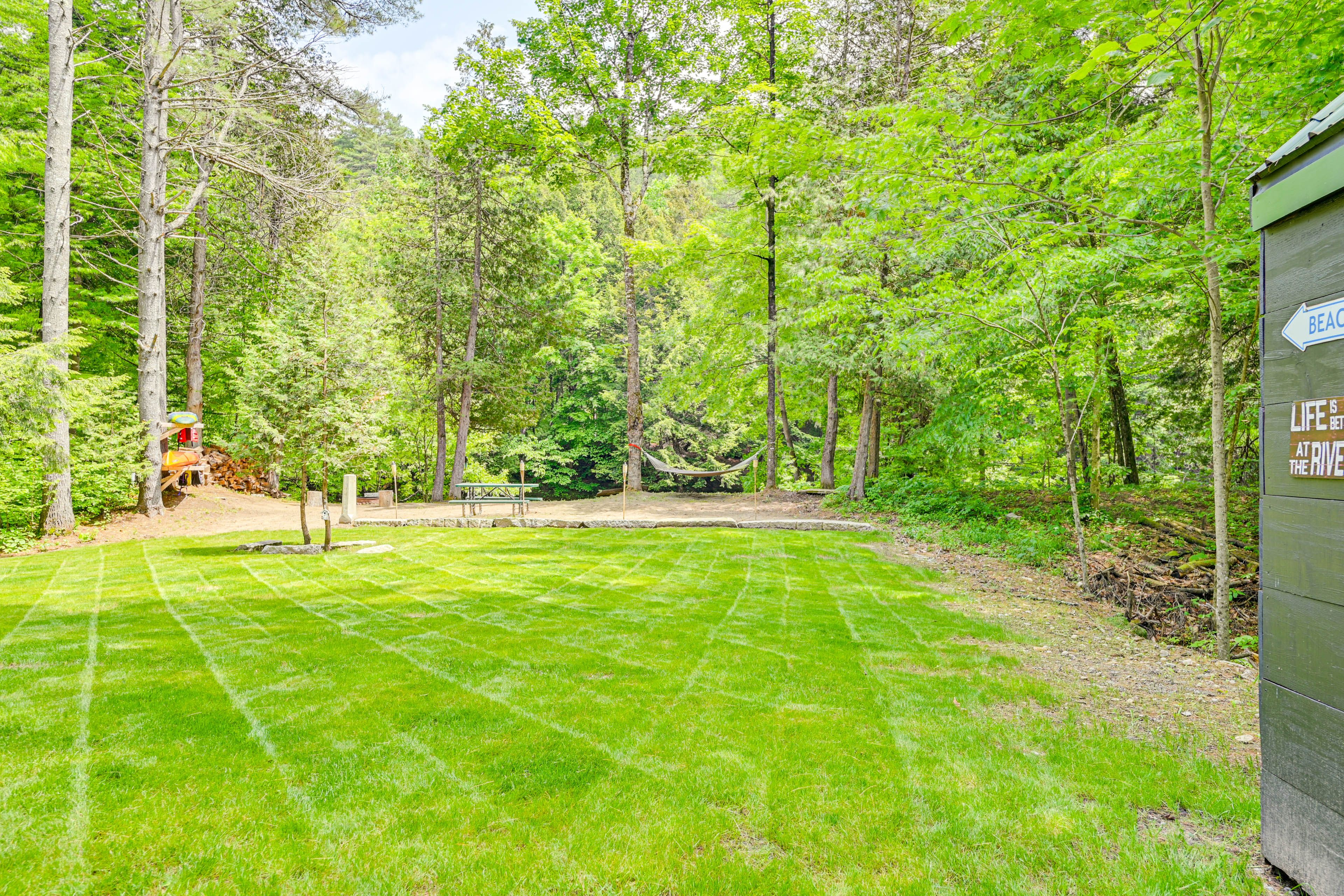 Cabin Exterior | Backyard