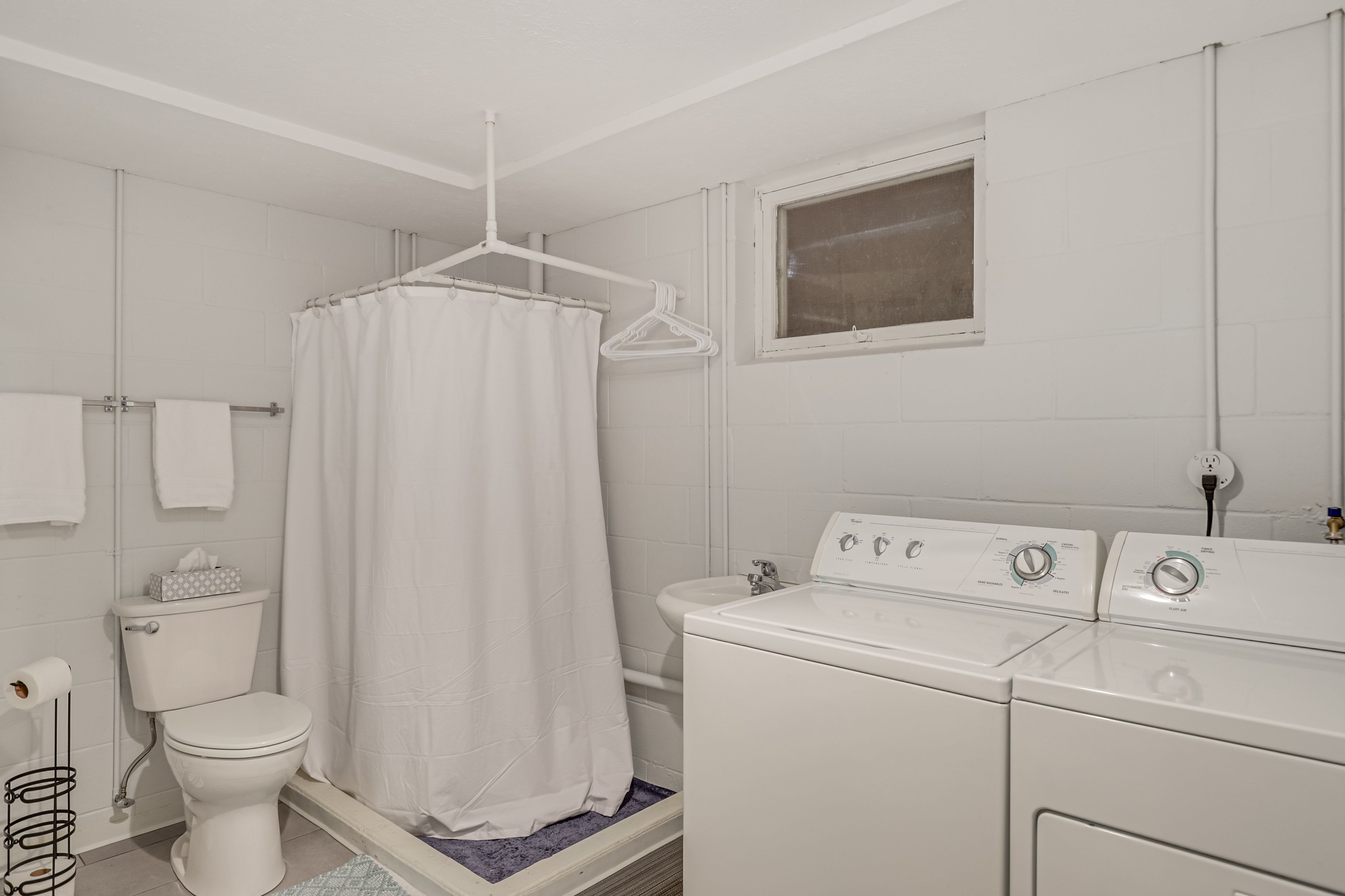 Half Bathroom | Washer/Dryer | Basement Level