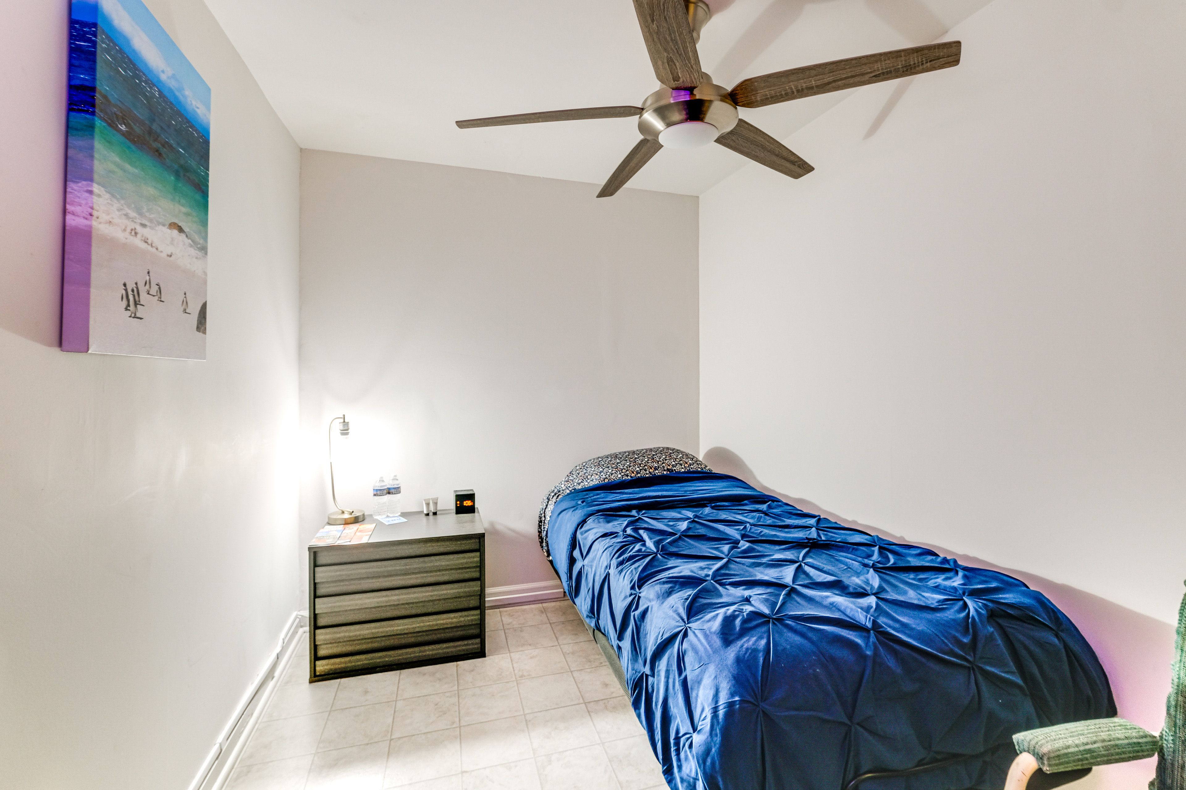 Bedroom 4 | Twin XL Bed | Basement Level