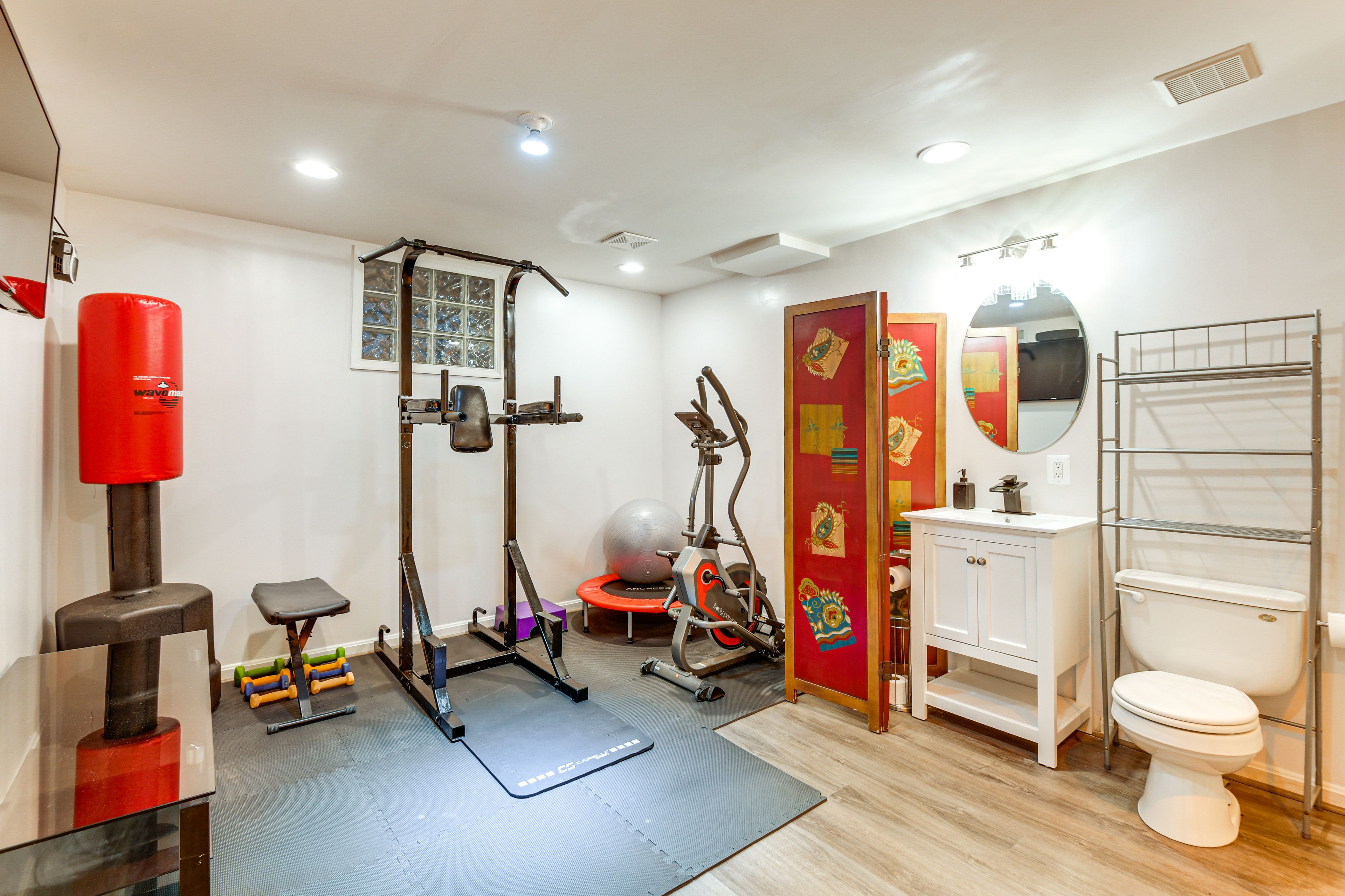 Bathroom | Exercise Equipment | Lower Level