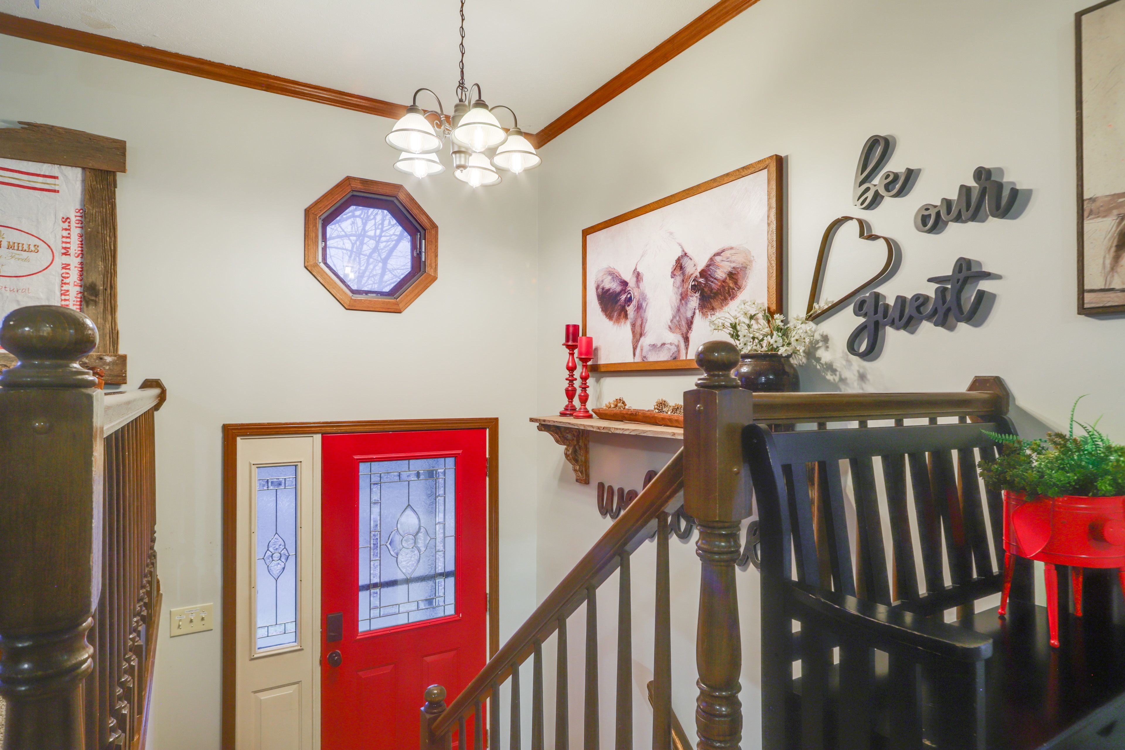 Stairs from Front Door