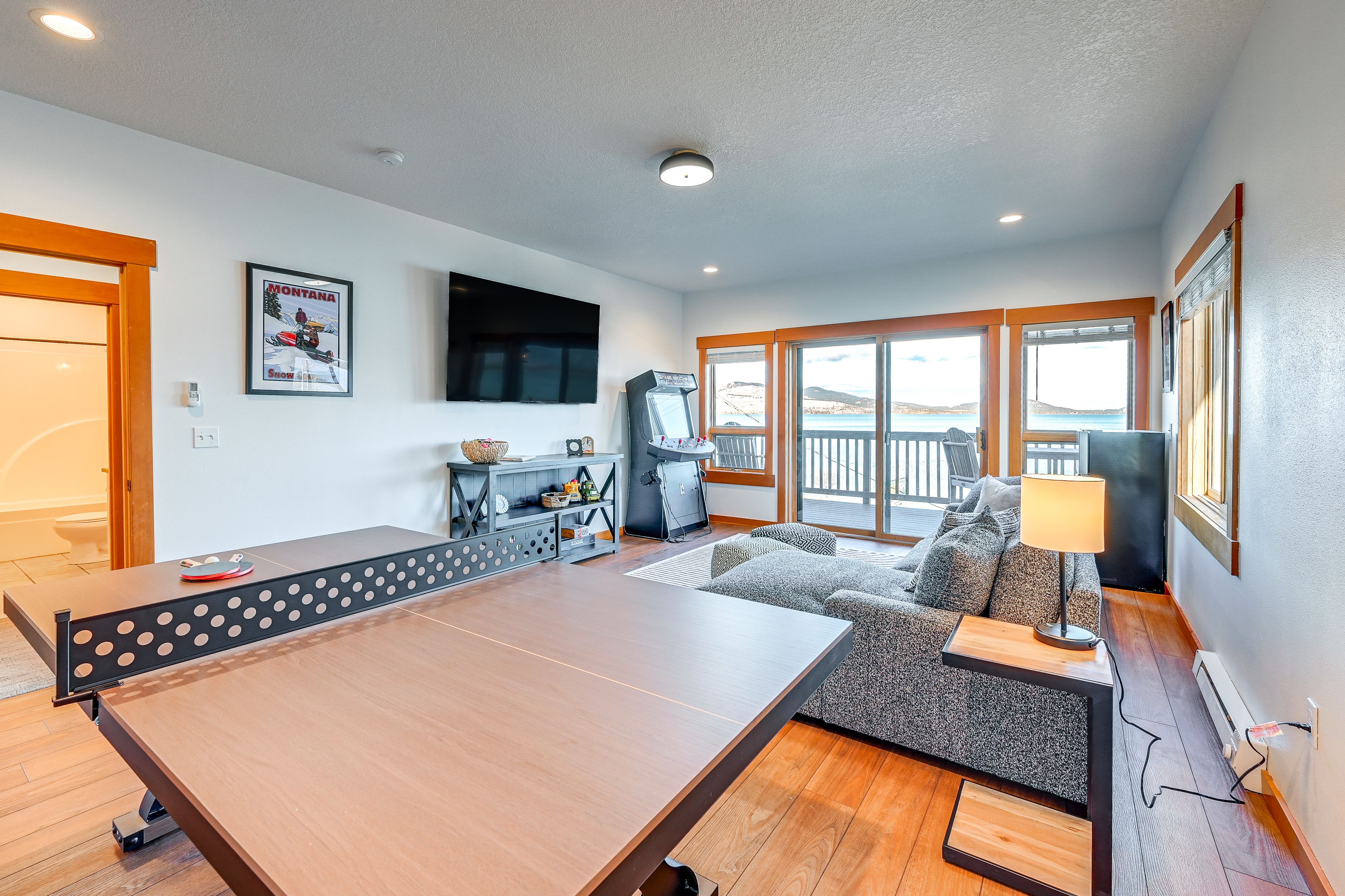 Game Room | Ping-Pong Table | Arcade Game | 2 Twin Bunk Beds | 2nd Floor