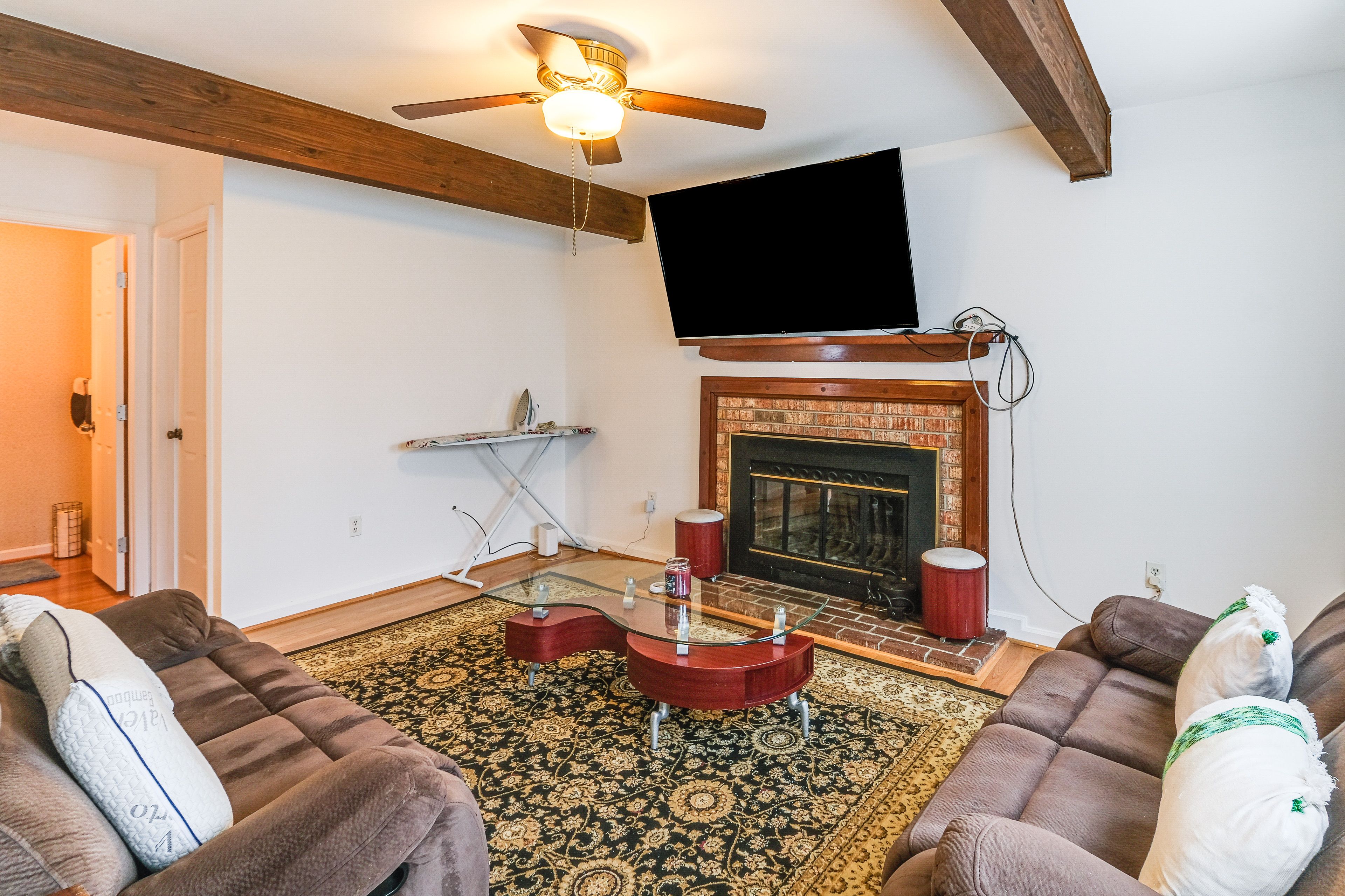Living Room | 1st Floor | Electric Fireplace