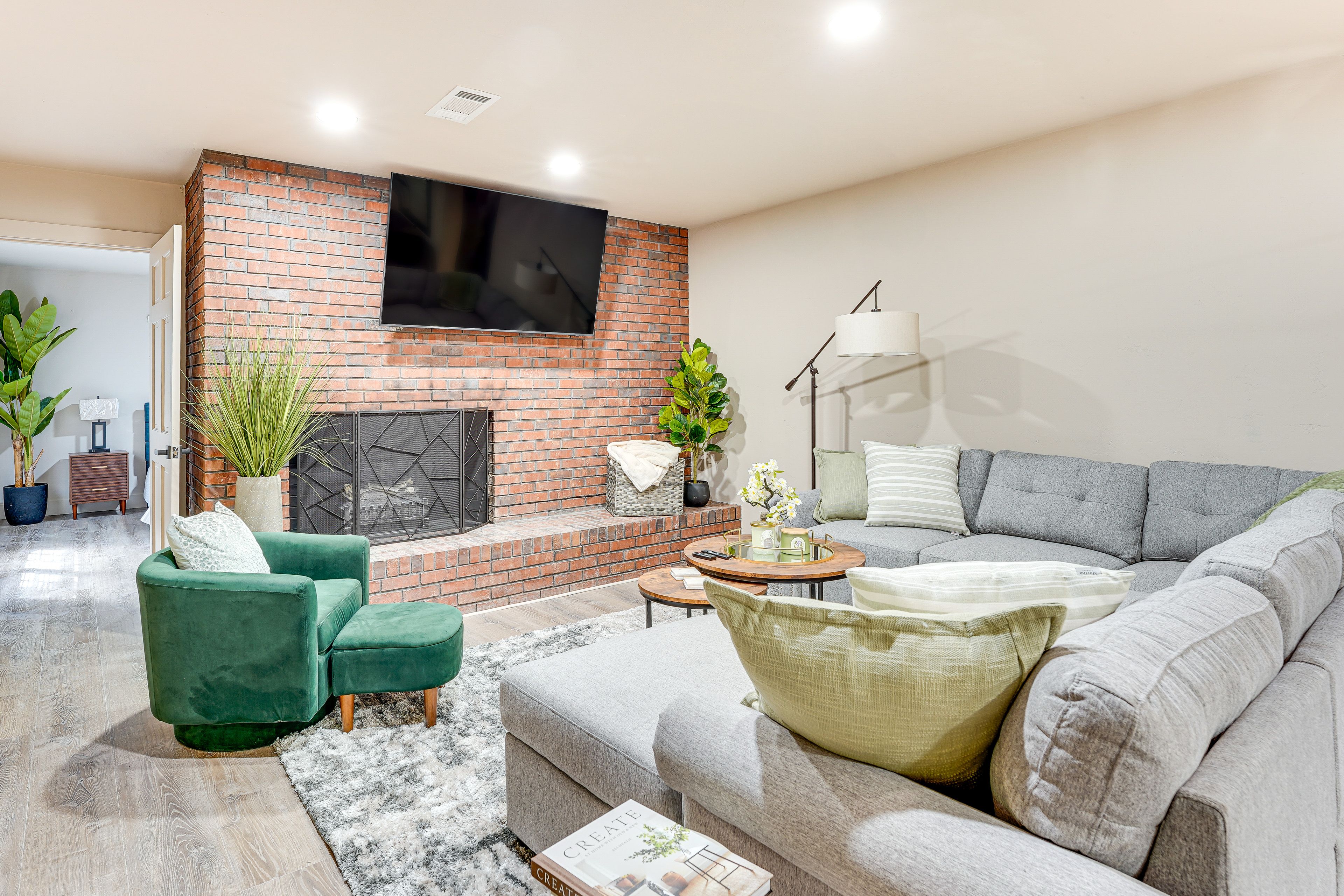 Living Room | Central A/C & Heating