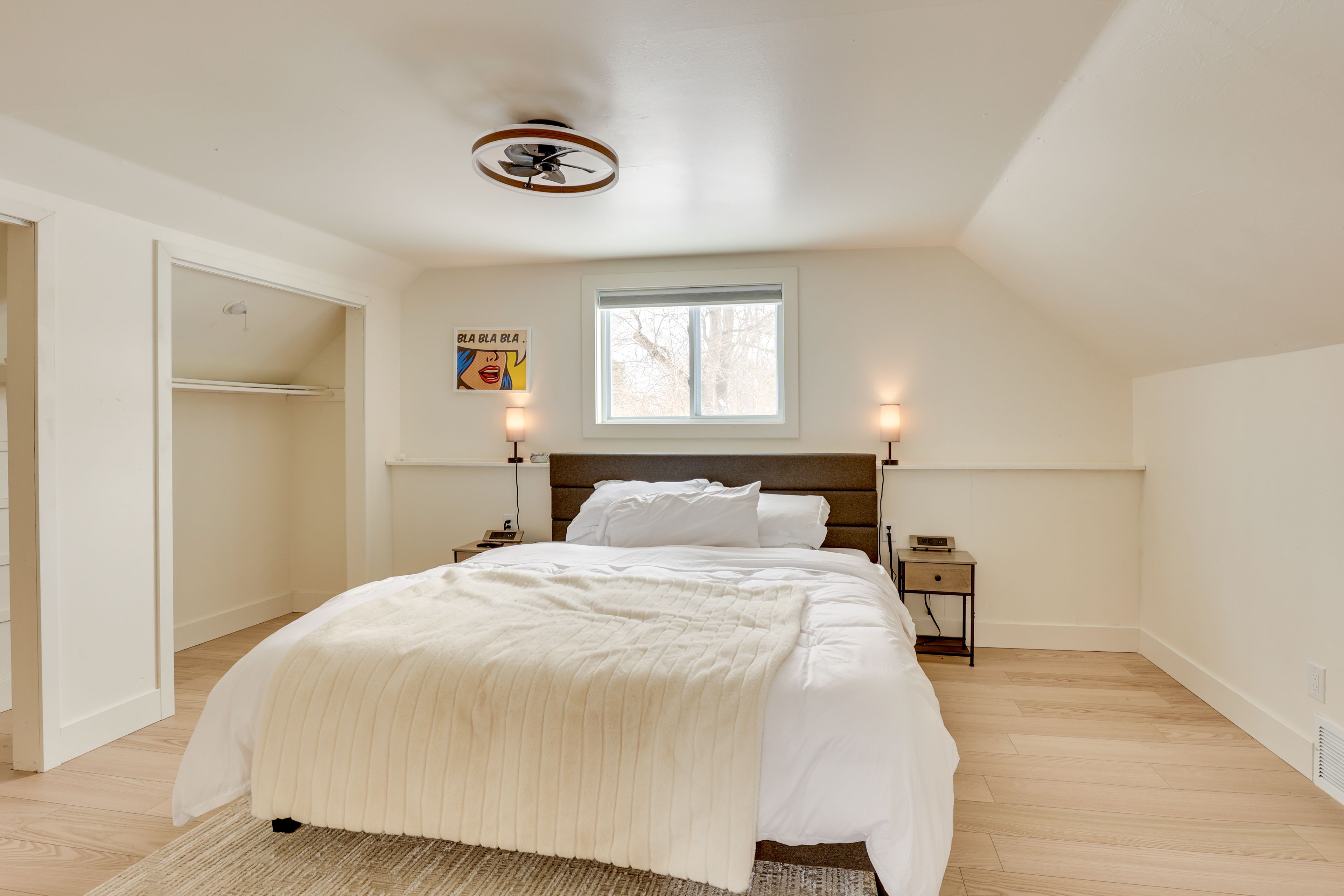 Bedroom 1 | 2nd Floor | California King Bed | Smart TV