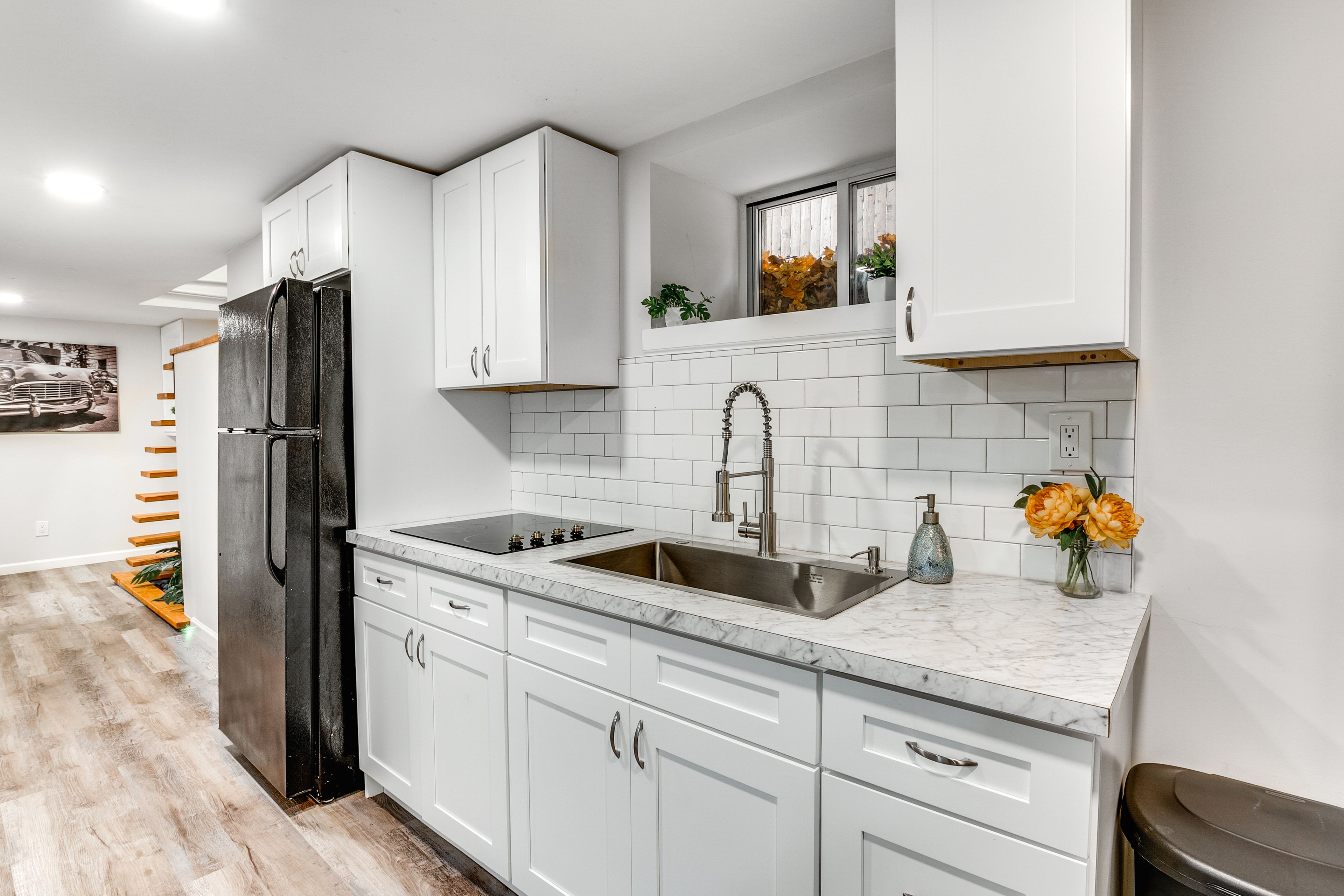 Kitchen | Single-Story Unit | Free WiFi | Baseboard Heating