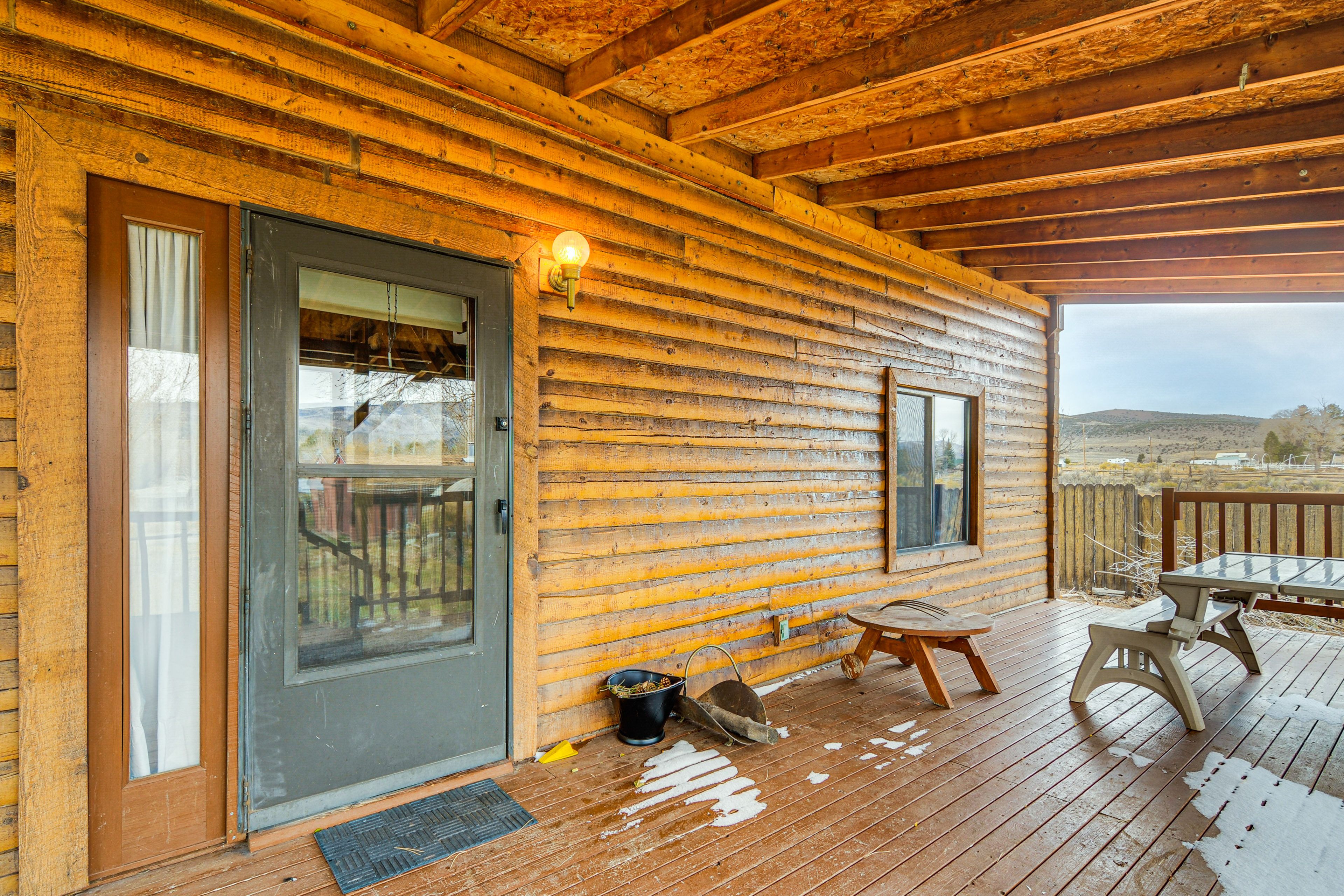 Covered Deck
