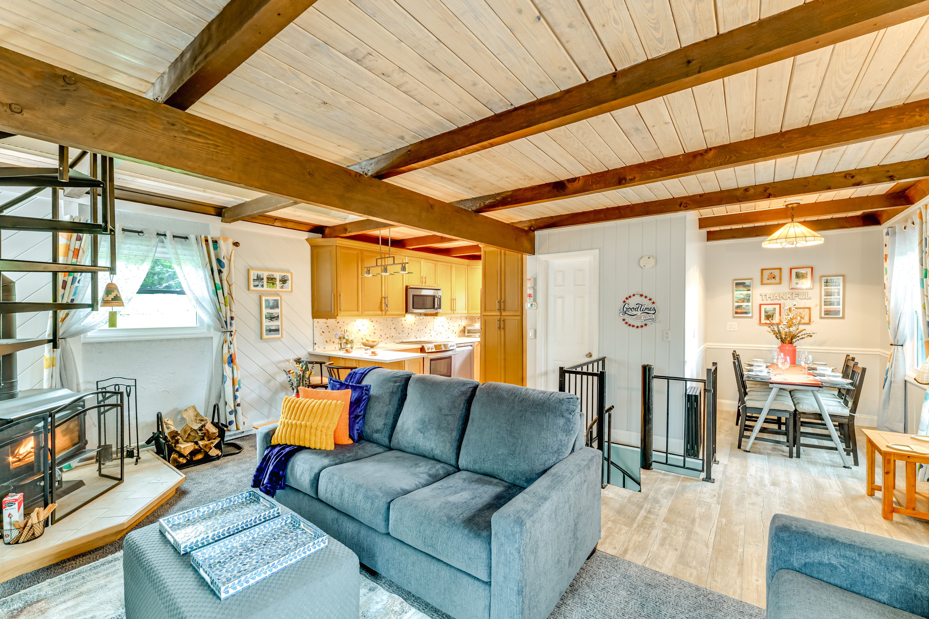 Property Interior | 3-Story Home | Free WiFi | Electric Heating