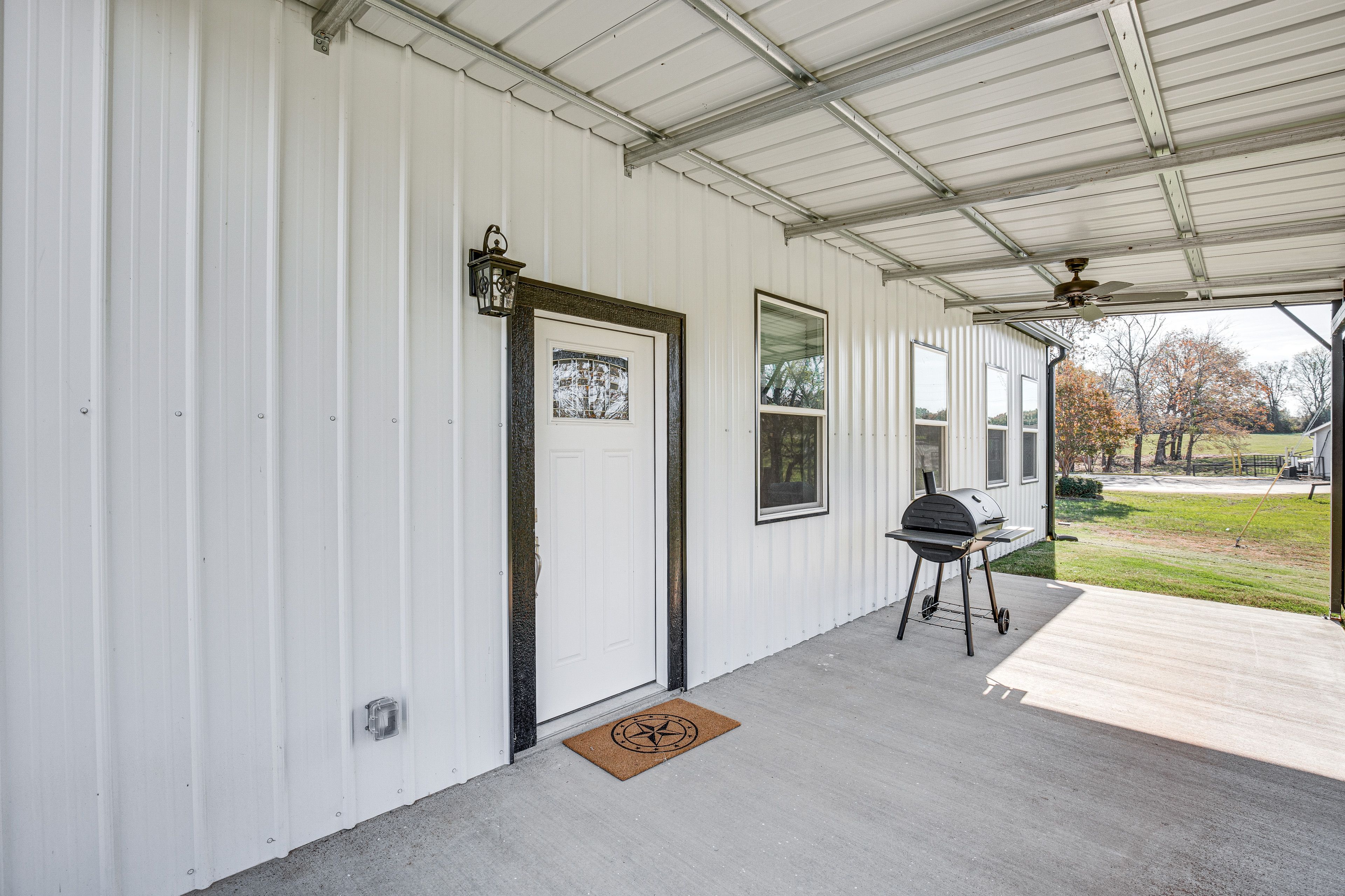 Back Patio | Charcoal Grill