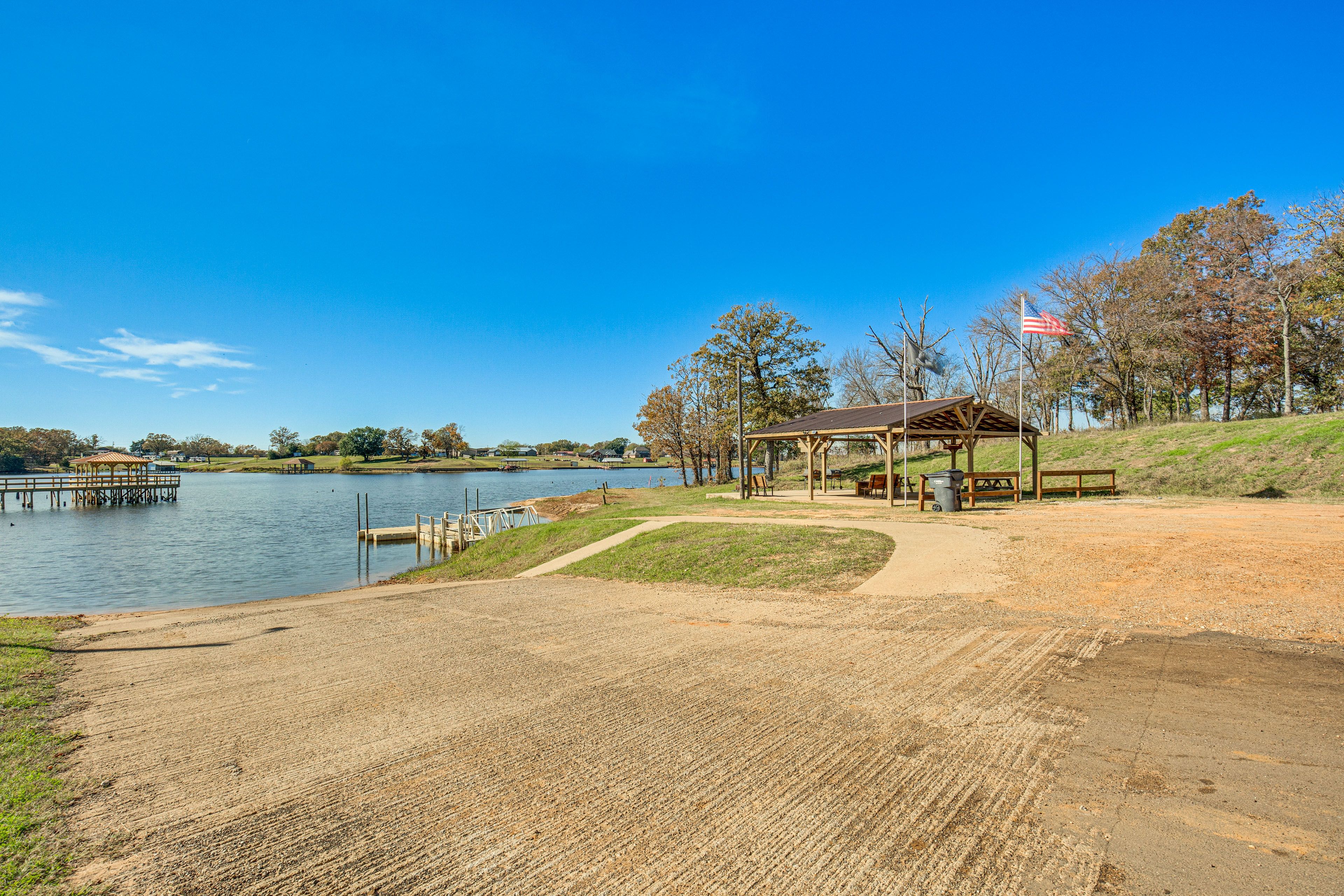 Access to Lake Fork | Fishing Pier | Boat Launch & Dock