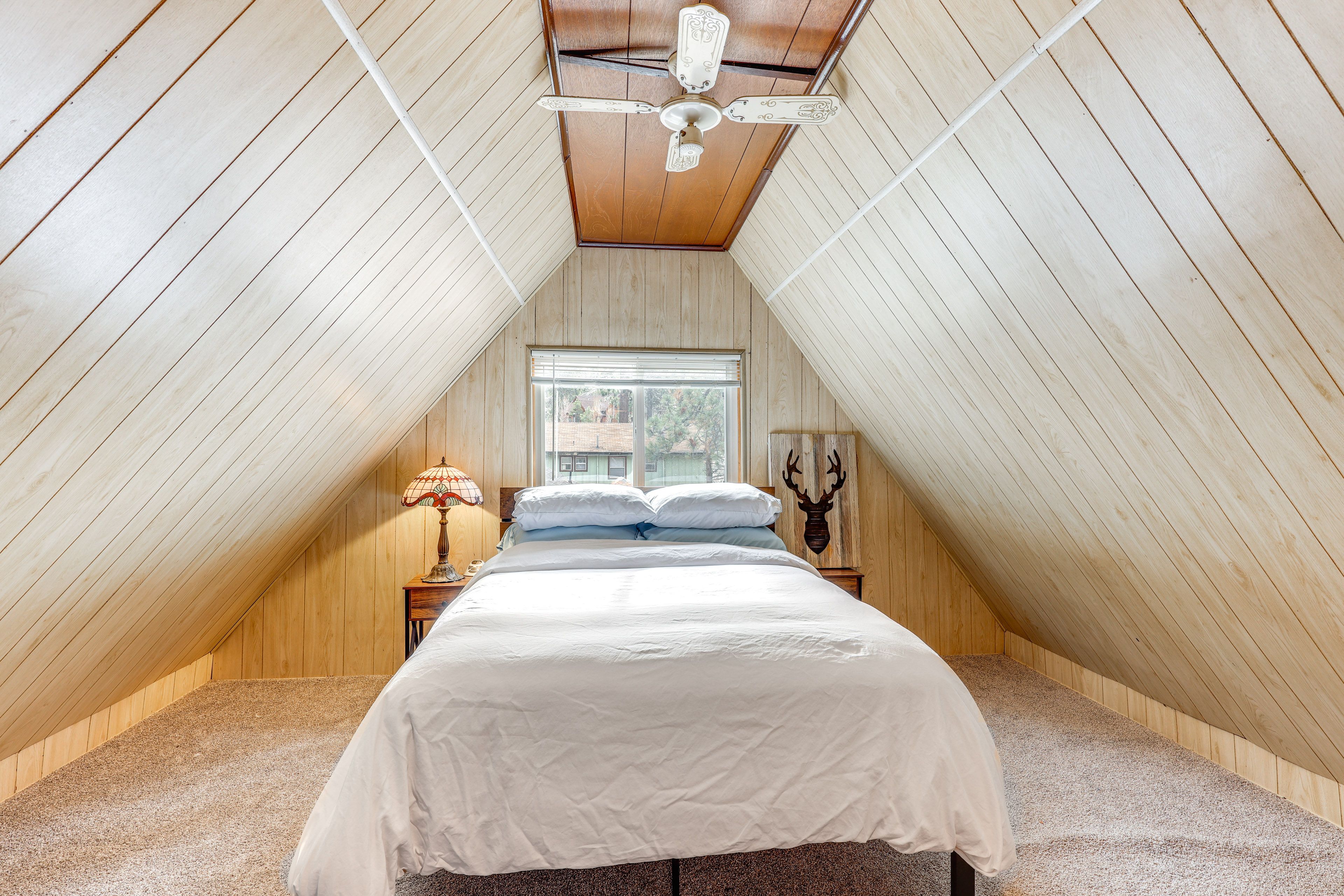Bedroom 2 | 2nd Floor | Queen Bed | 2 Twin Floor Mattresses
