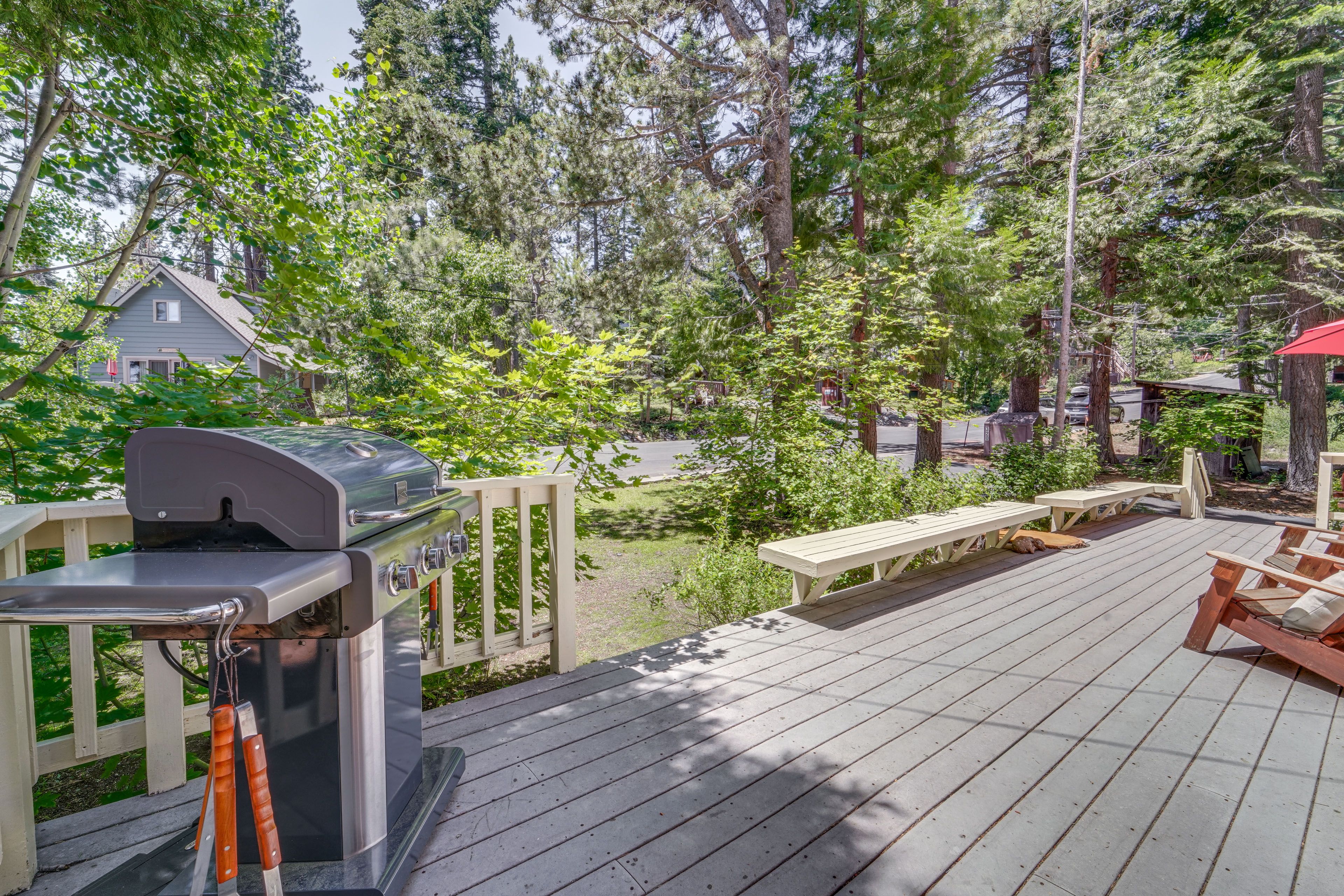 Wraparound Deck | Dining Area | Grill