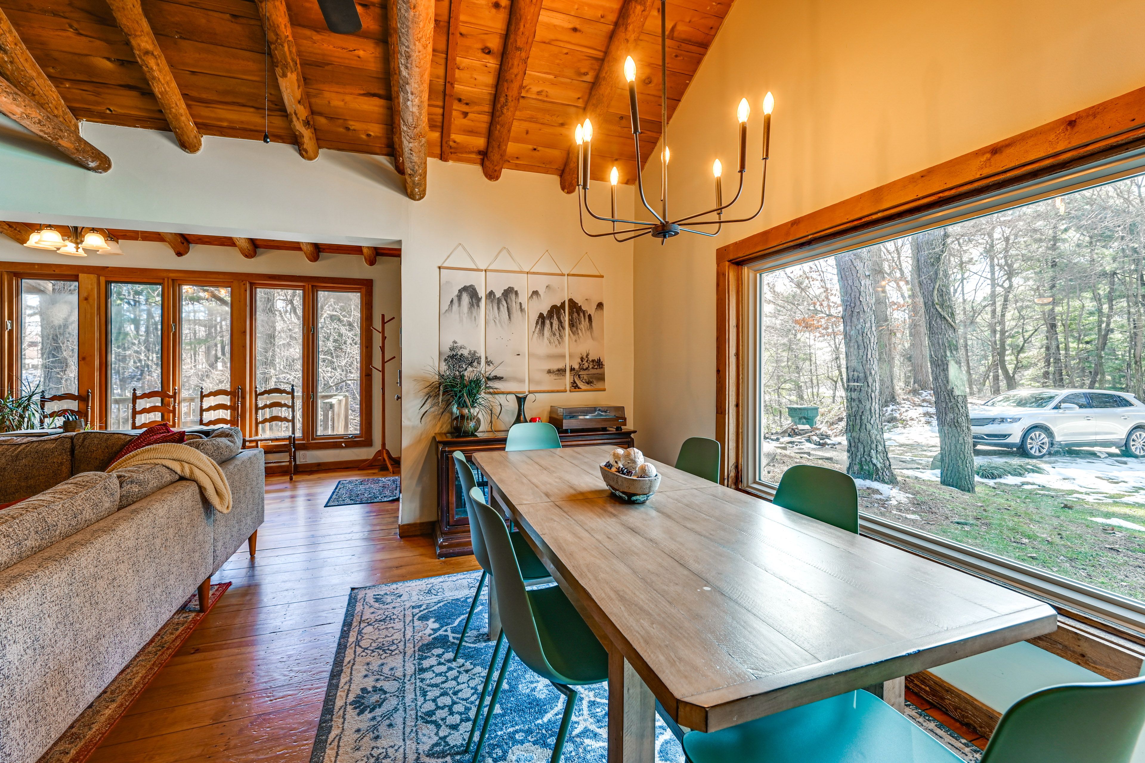 Dining Area | Dishware & Flatware | 1st Floor