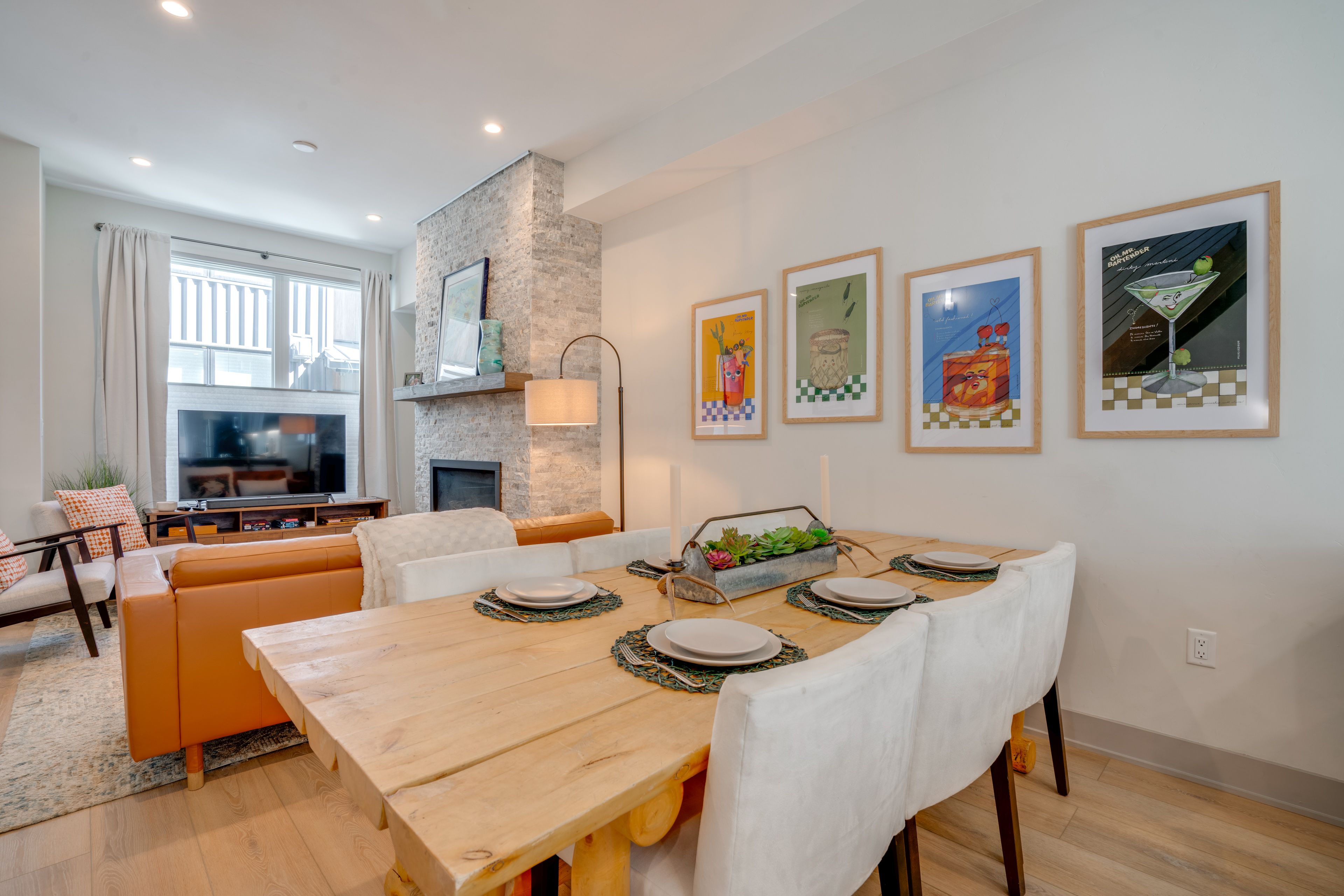 Dining Area | Dishware & Flatware | 2nd Floor