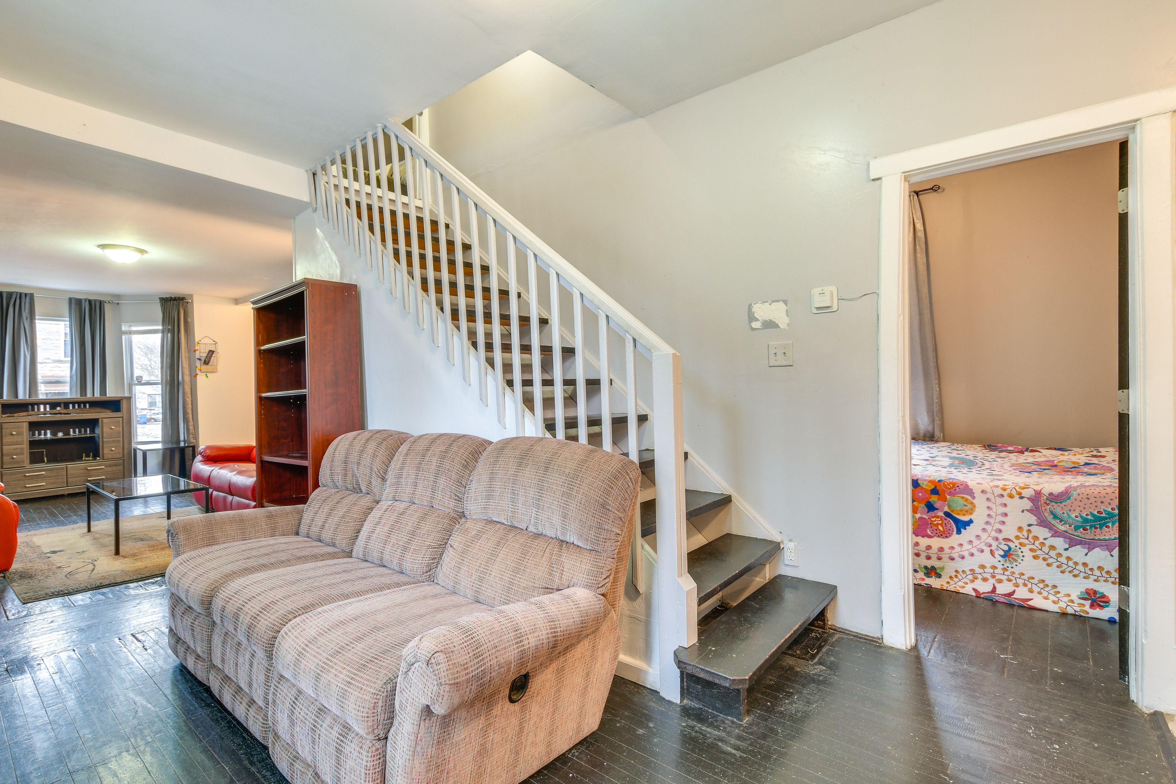 Stairs to Access 2nd Floor