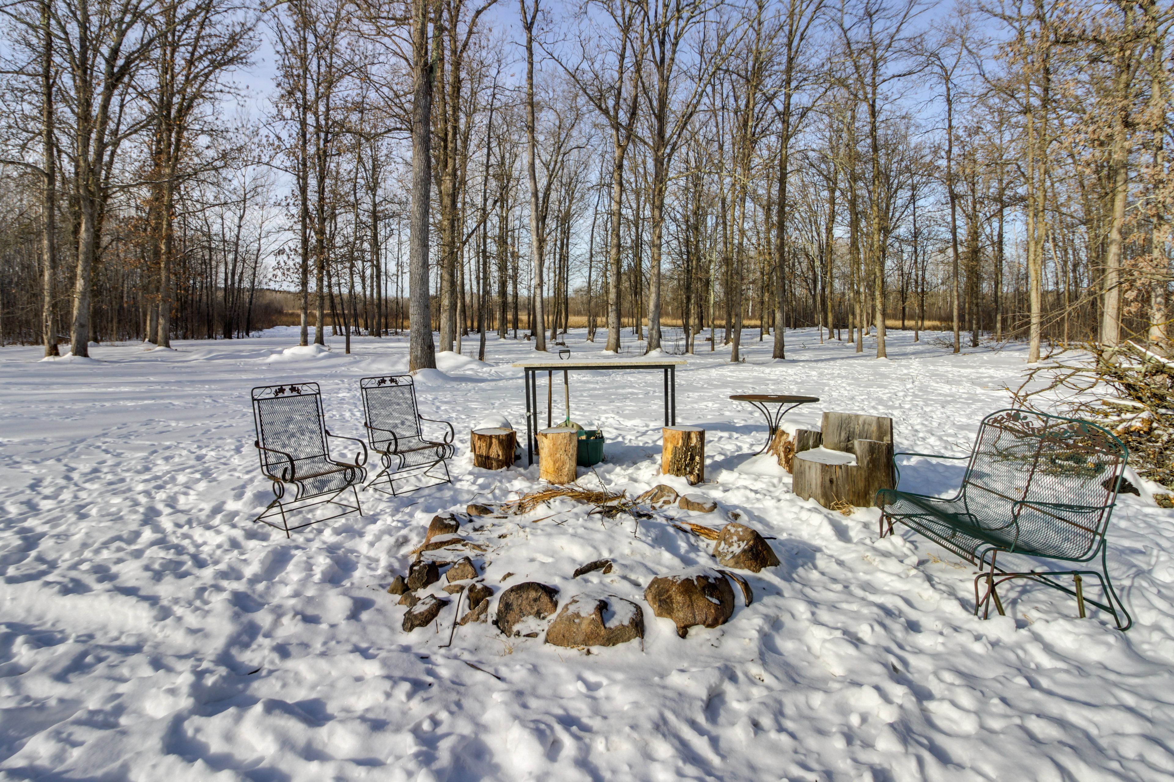 Wood-Burning Fire Pit