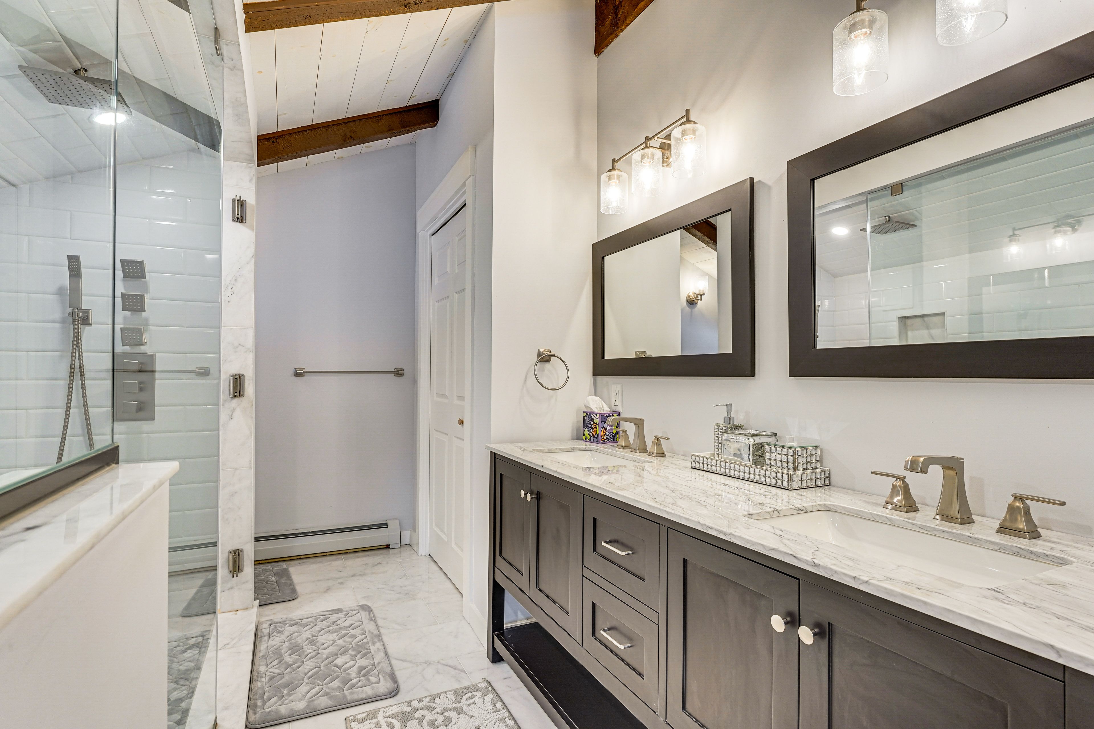 Half Bathroom | Shower Not Available | Double Sinks | 2nd Floor