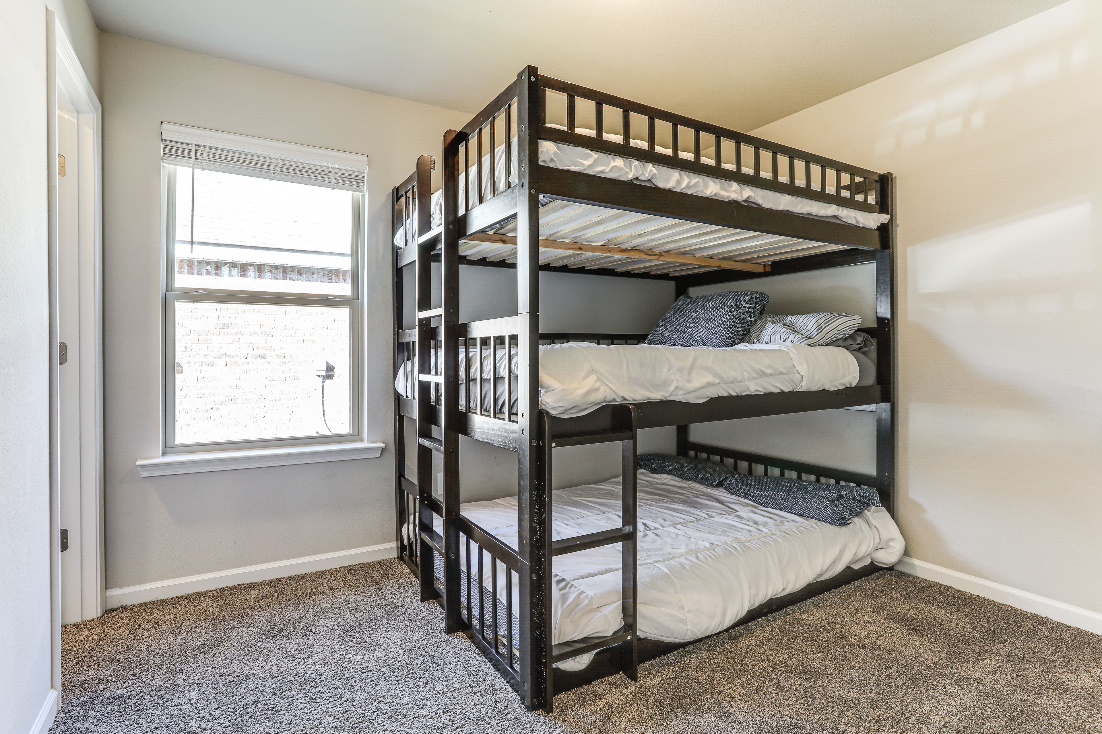 Bedroom 2 | Triple Full Bunk Bed