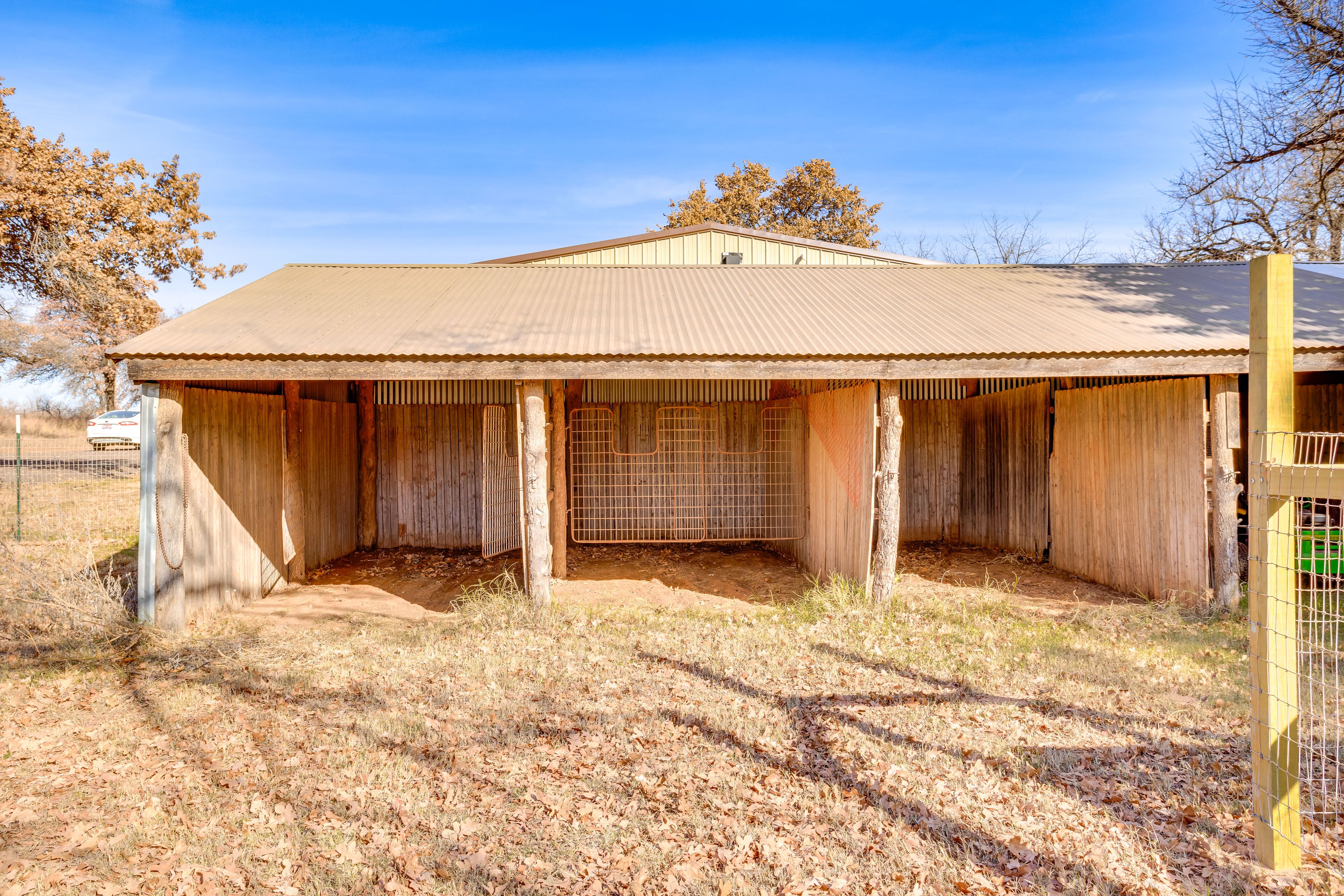 On-Site Horse Stalls