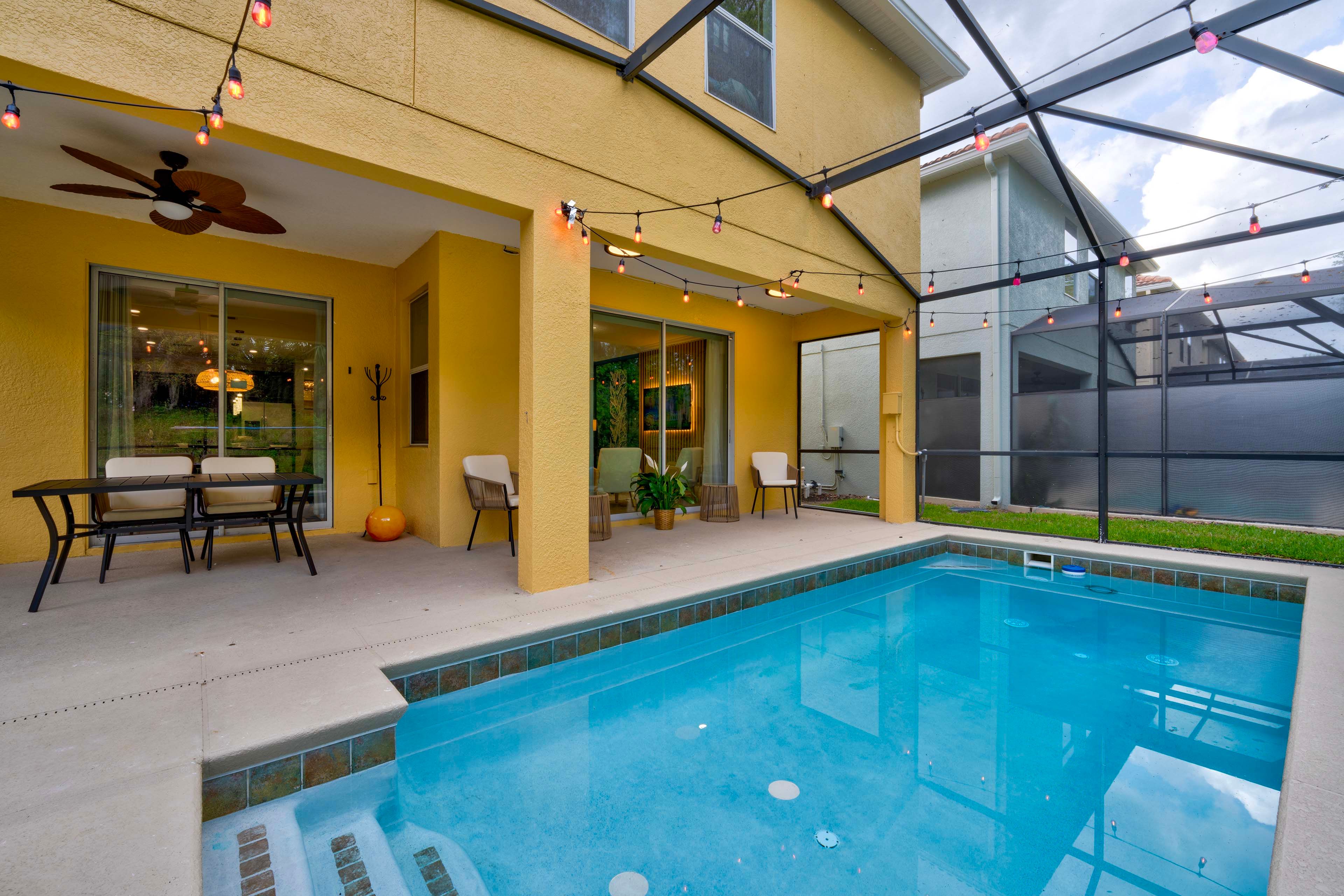 Heated Pool Area