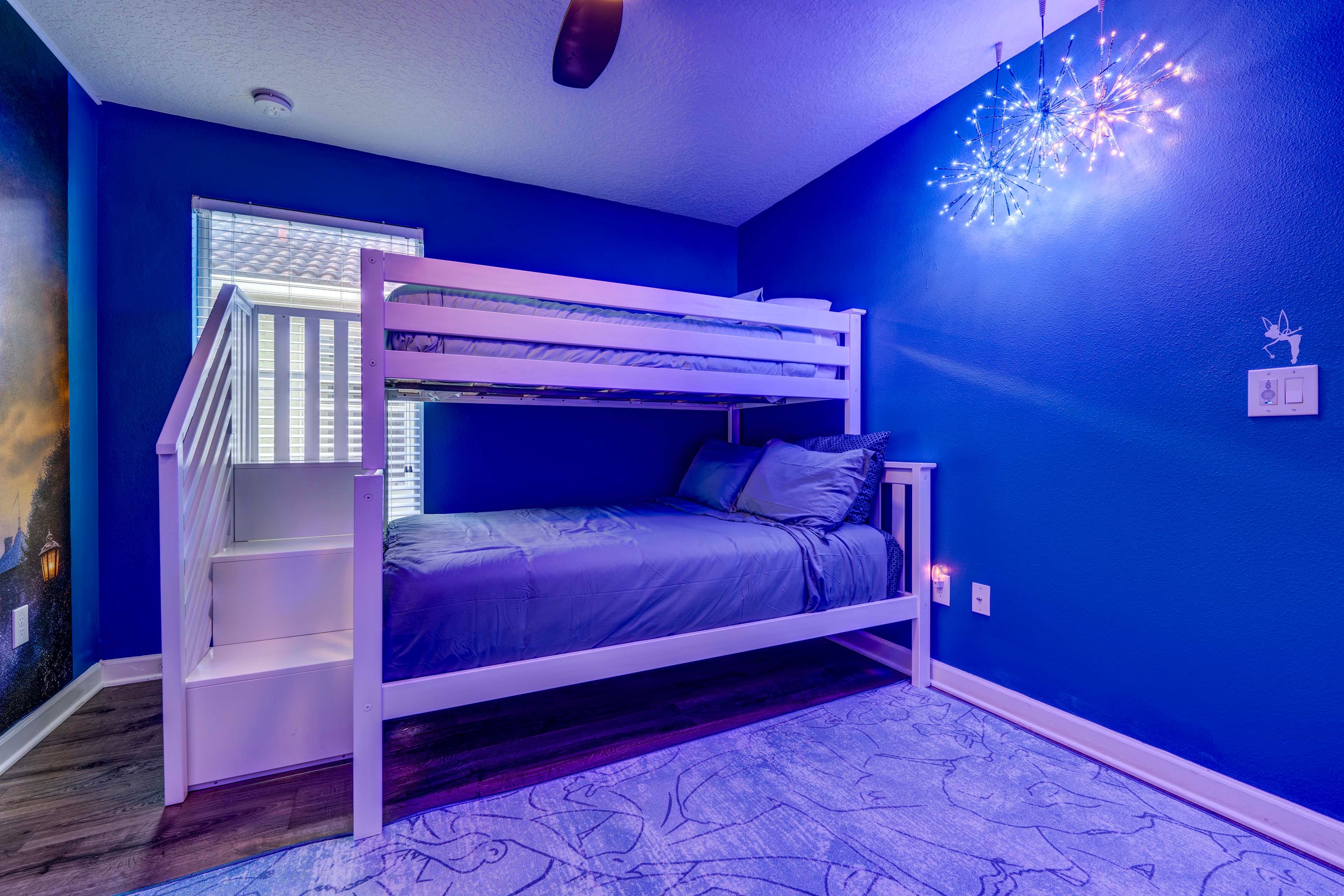 Bedroom 5 | Twin/Full Bunk Bed | 2nd Floor