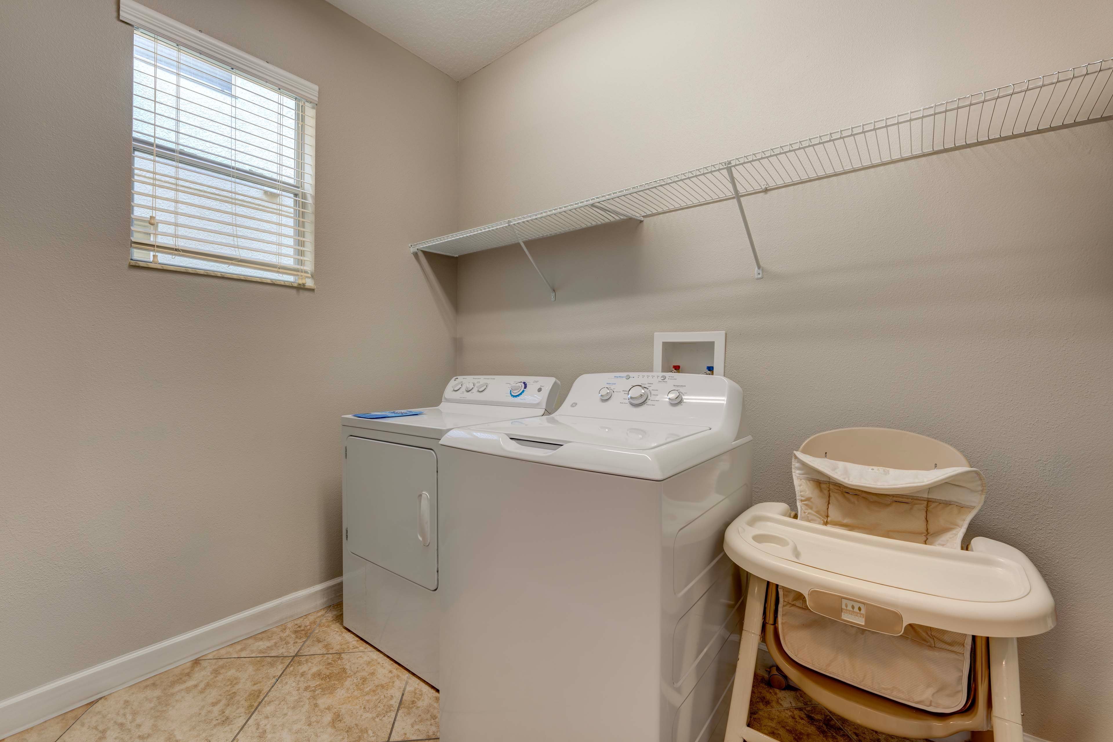 Laundry Room | Detergent Provided | 1st Floor