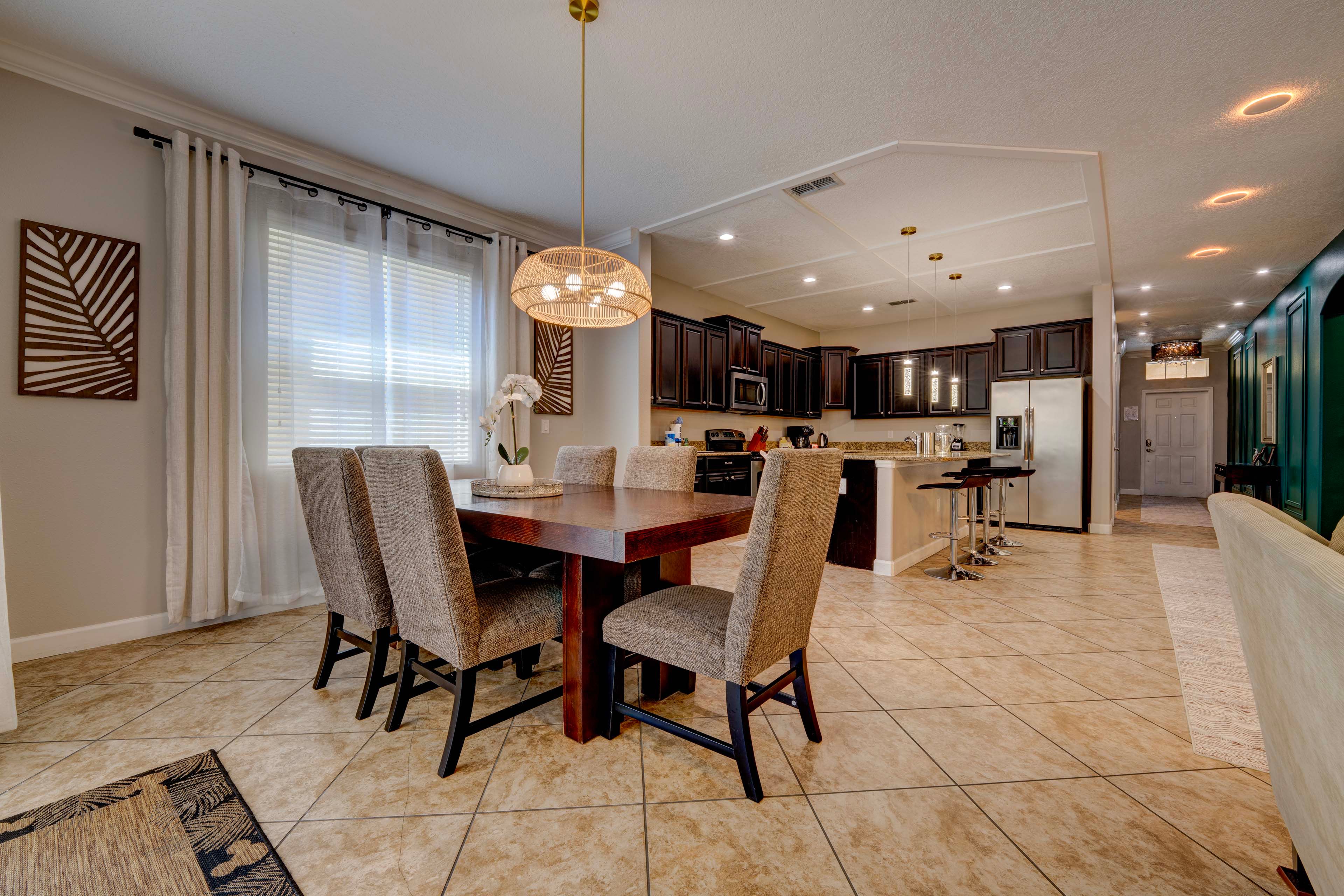 Dining Space | Dishware/Flatware | 1st Floor