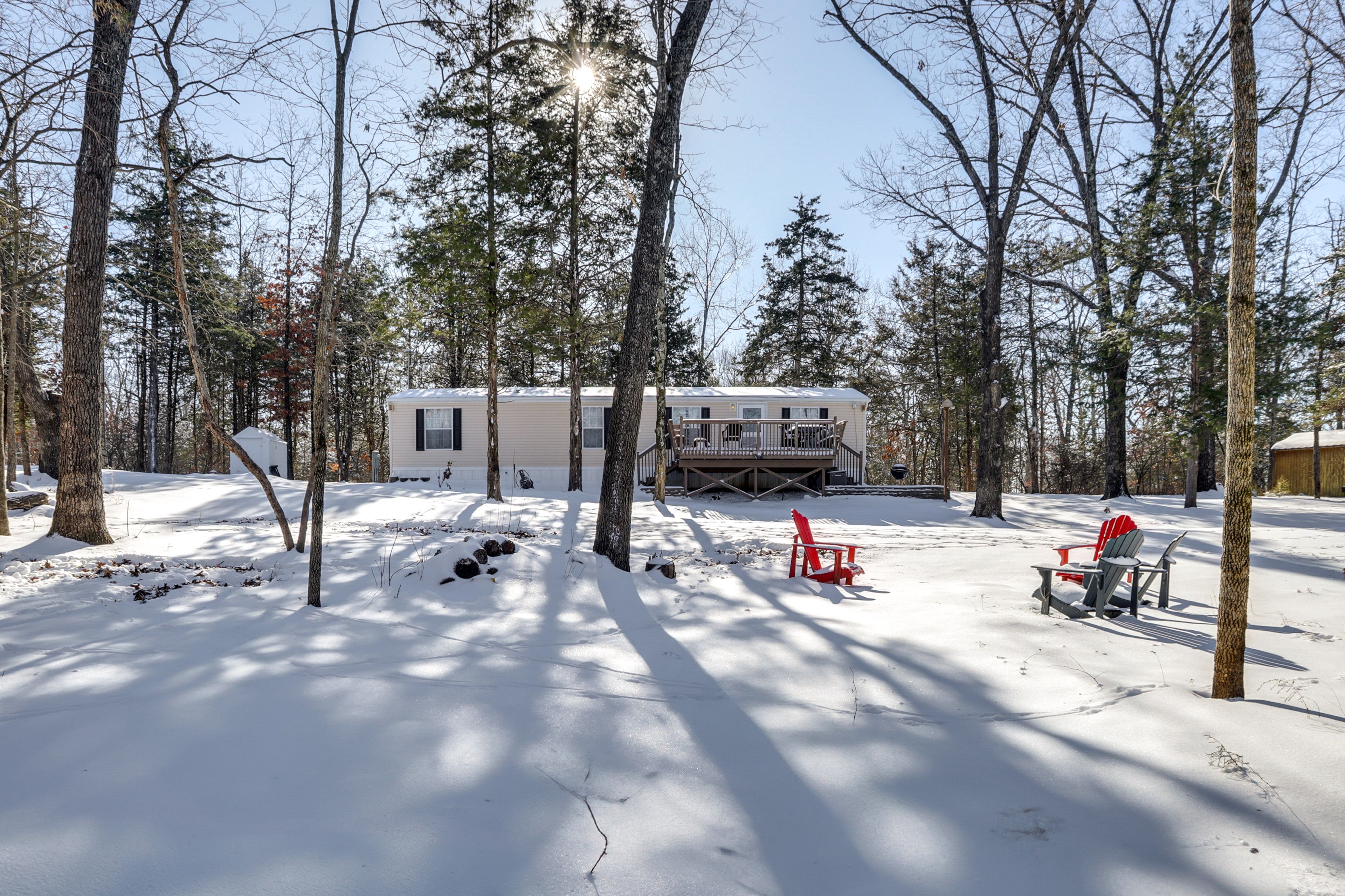 19-Acre Property | Charcoal Grill | Fire Pit