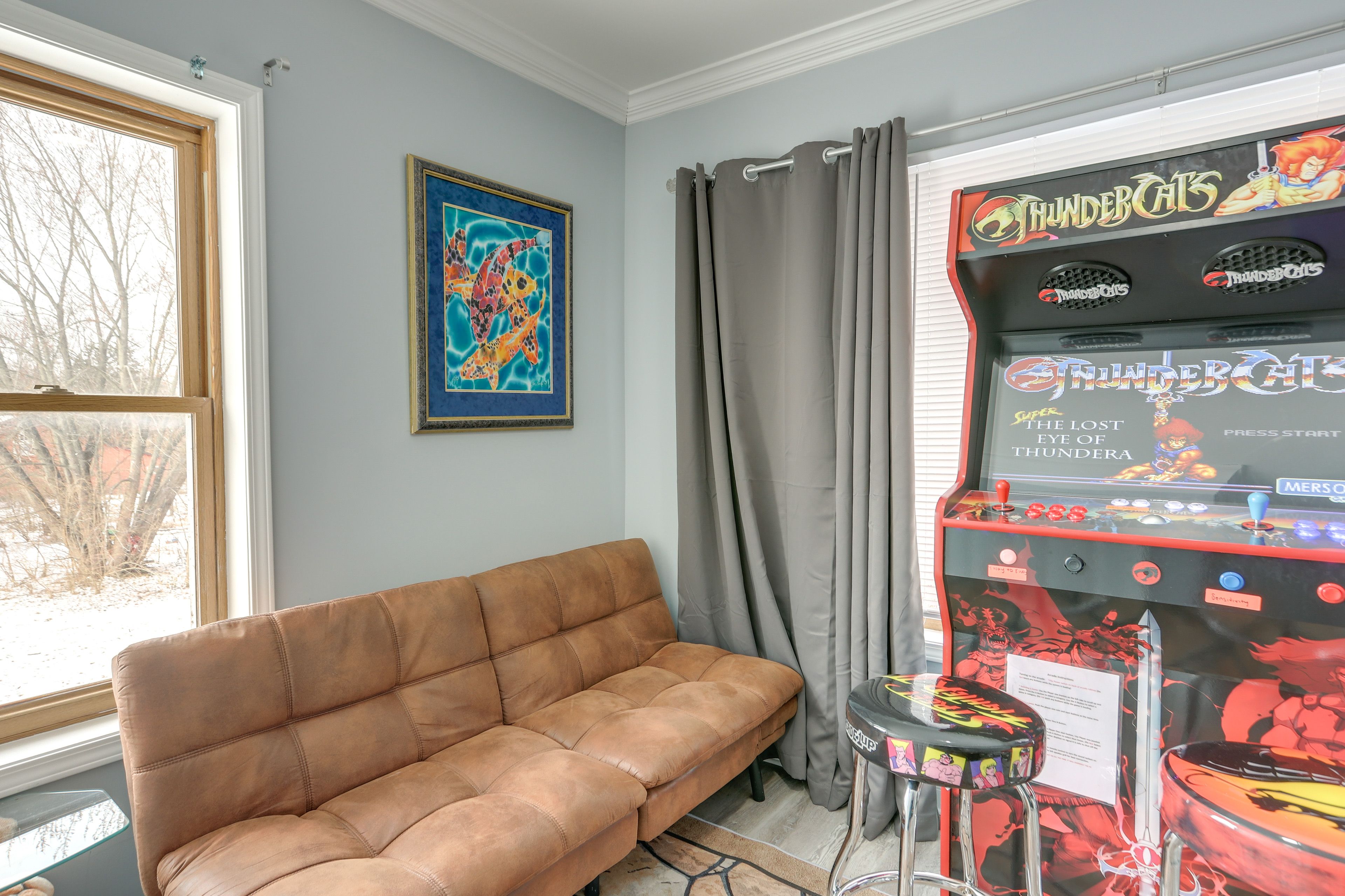 Loft | 2nd Floor | Twin Futon | Arcade Game | Foosball Table