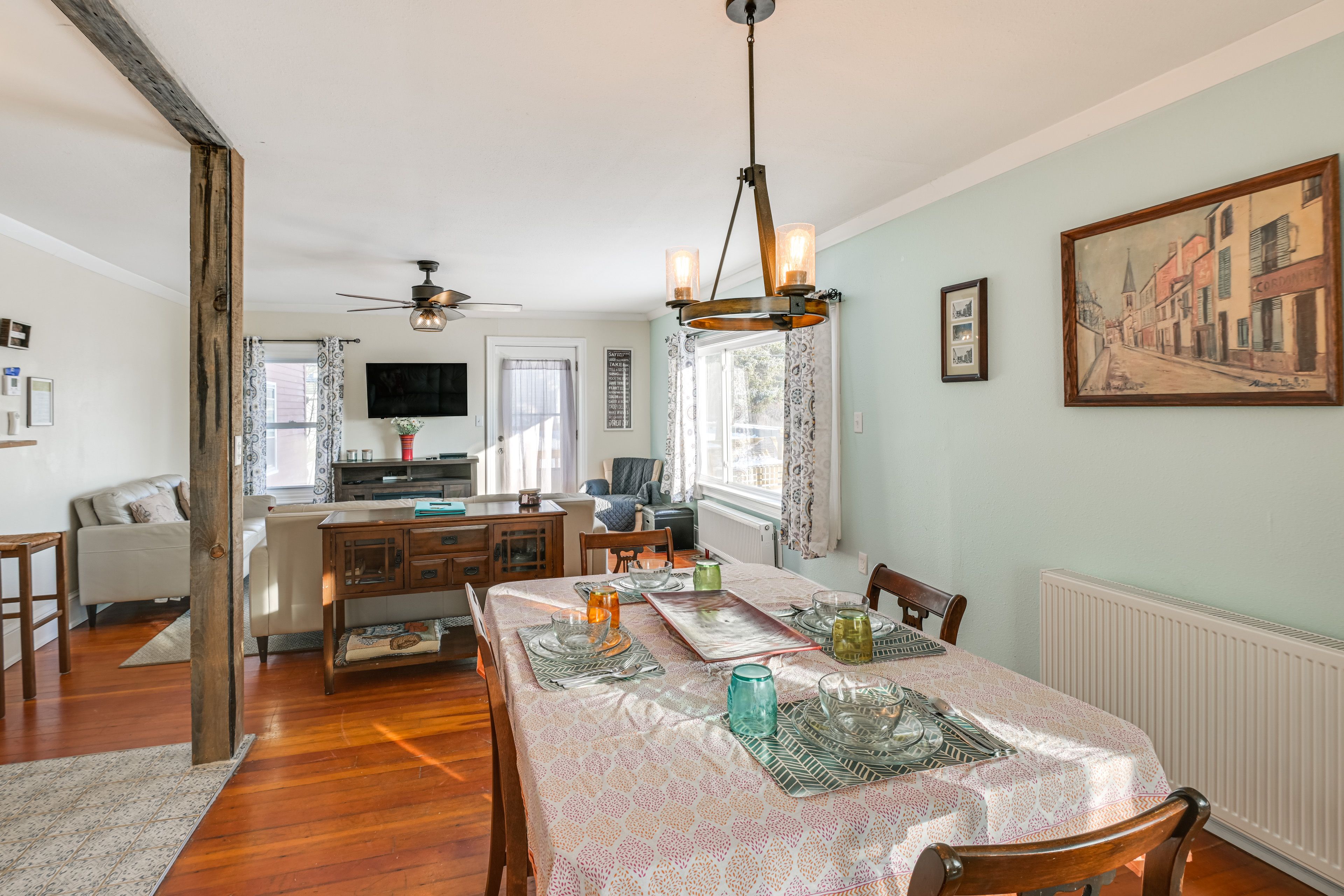 Dining Area | Dishware & Flatware | Main Level