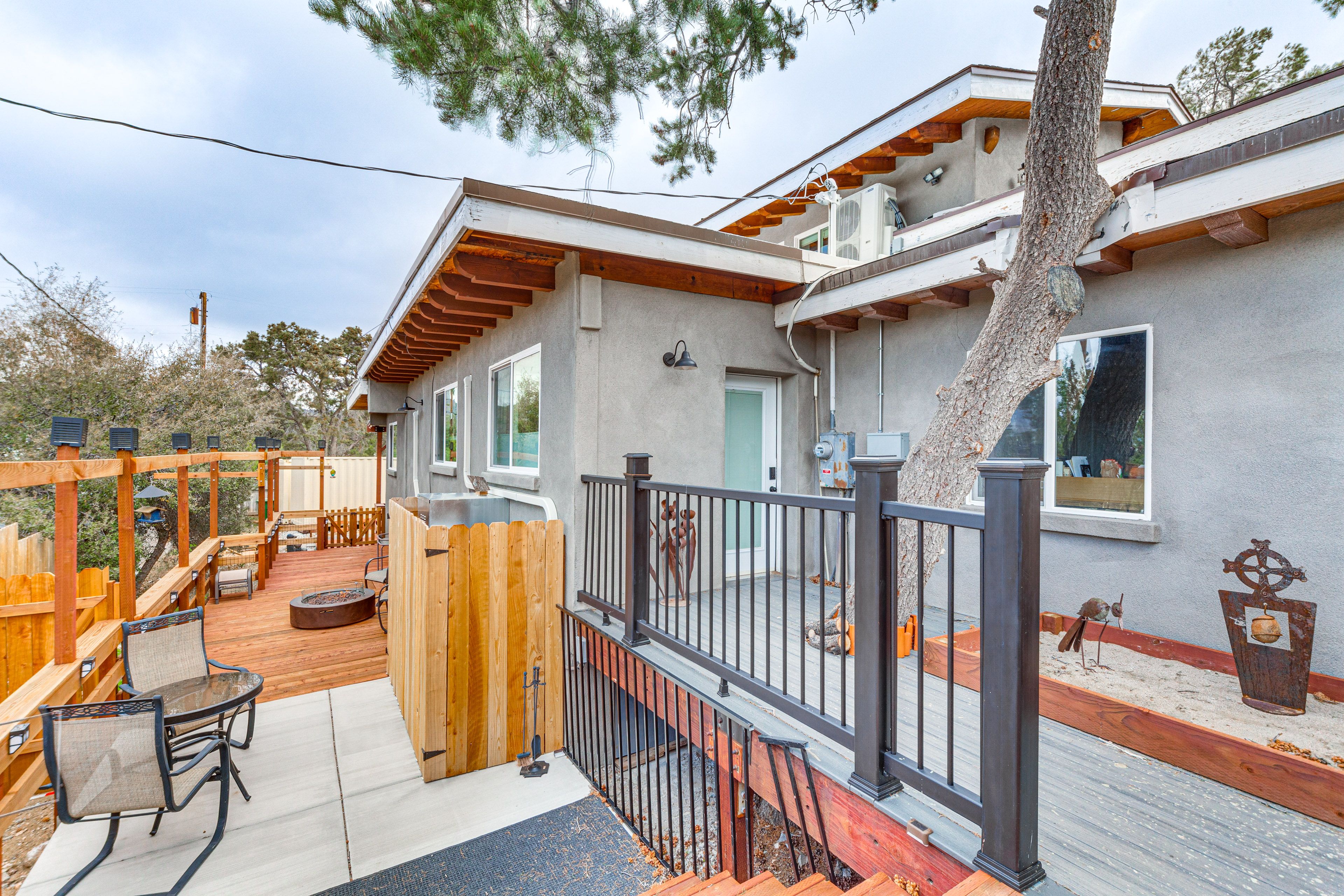 Private Deck | Outdoor Entry | Mountain Views