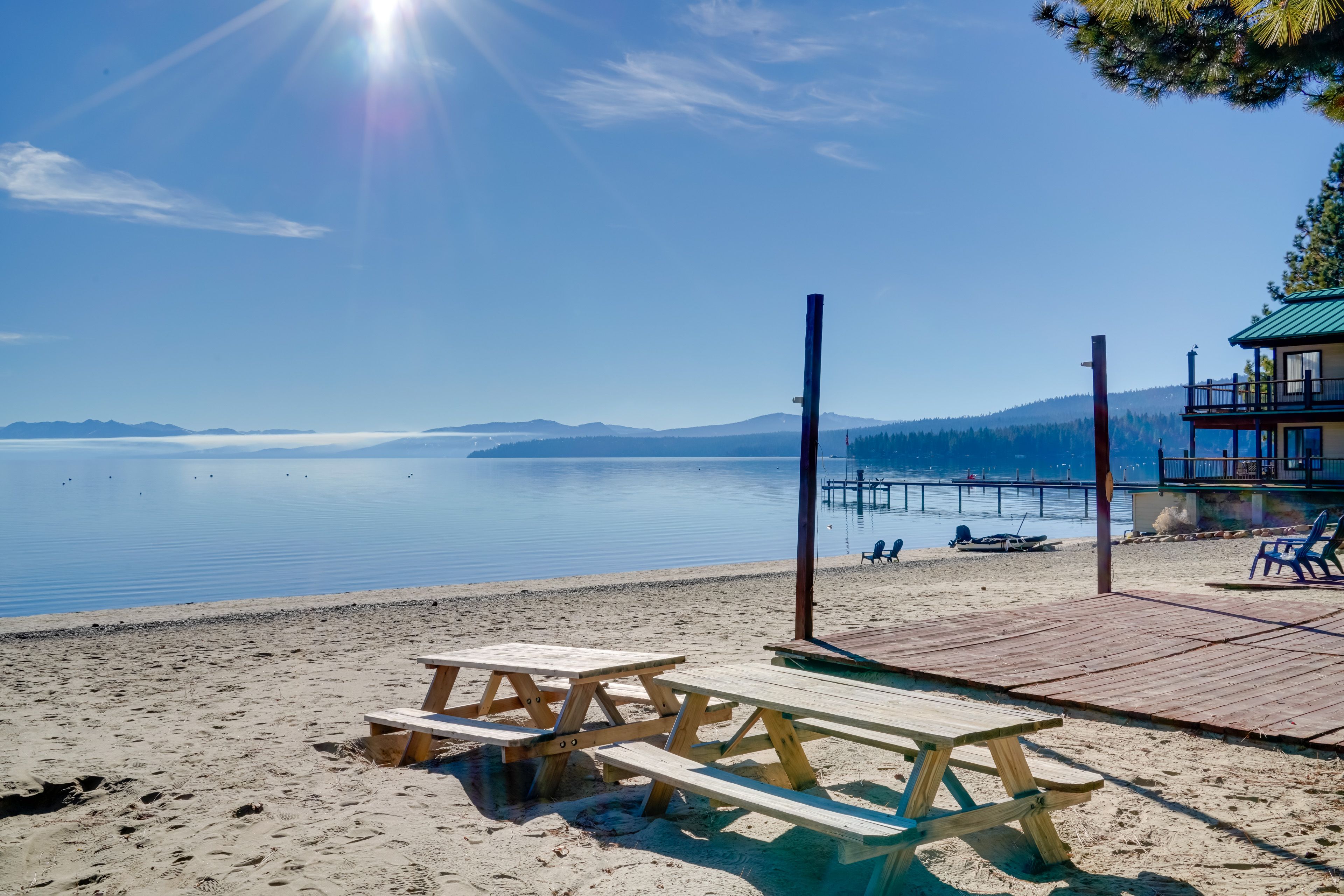 Mourelatos Lakeshore Resort Community Amenities | Beach Access | Spa