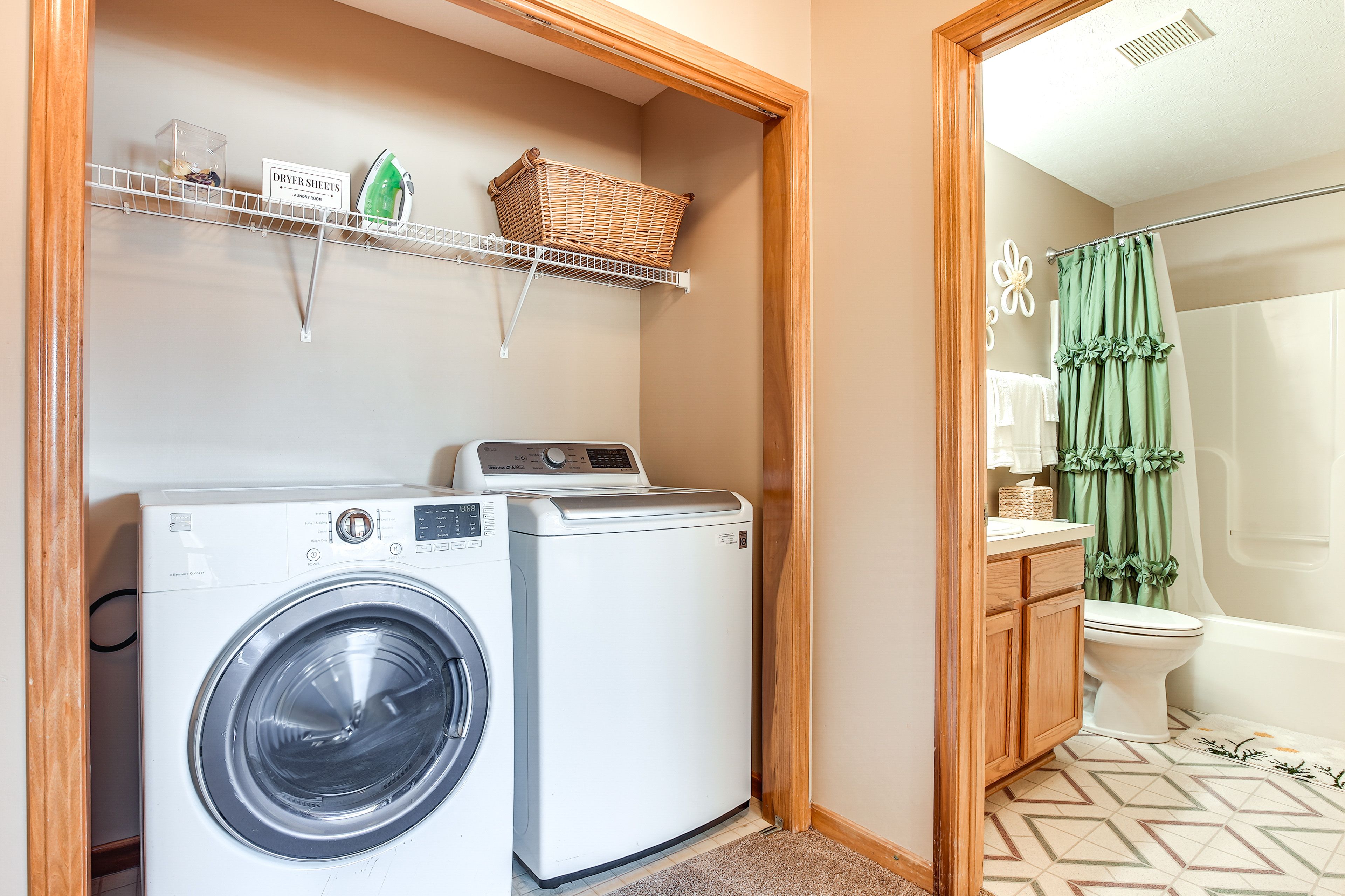 Washer & Dryer | Main Level