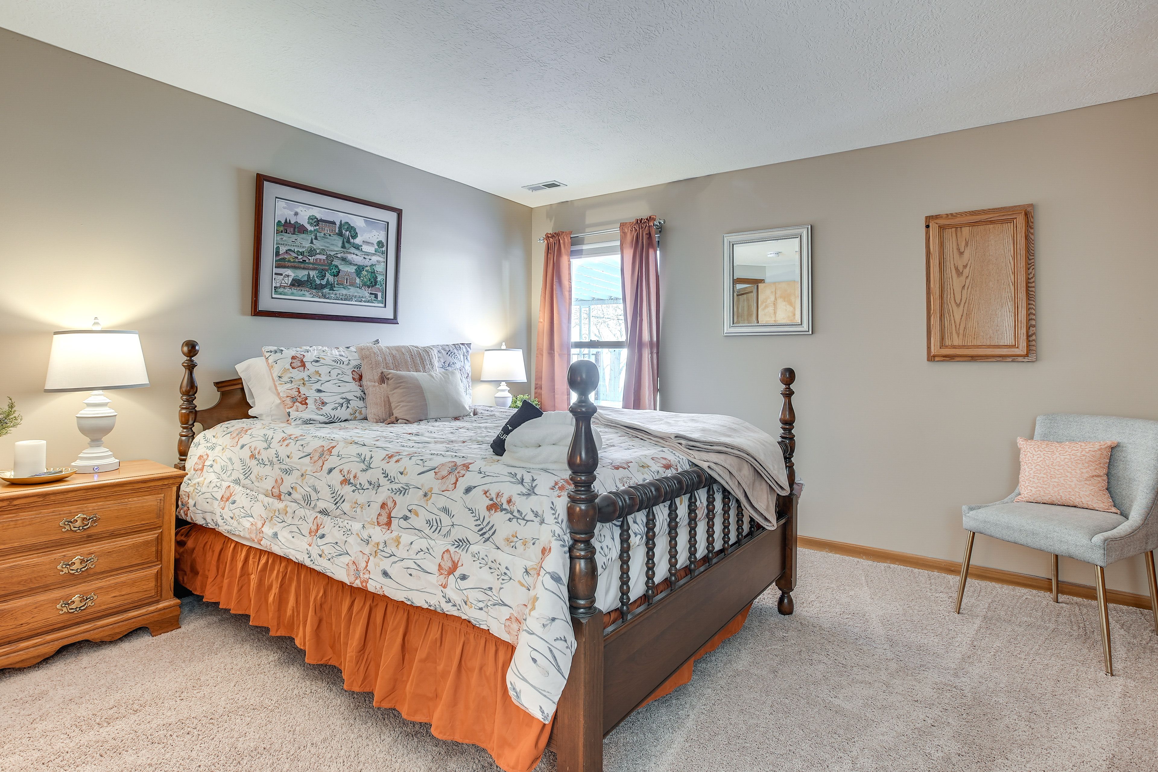 Bedroom 4 | Queen Bed | Basement