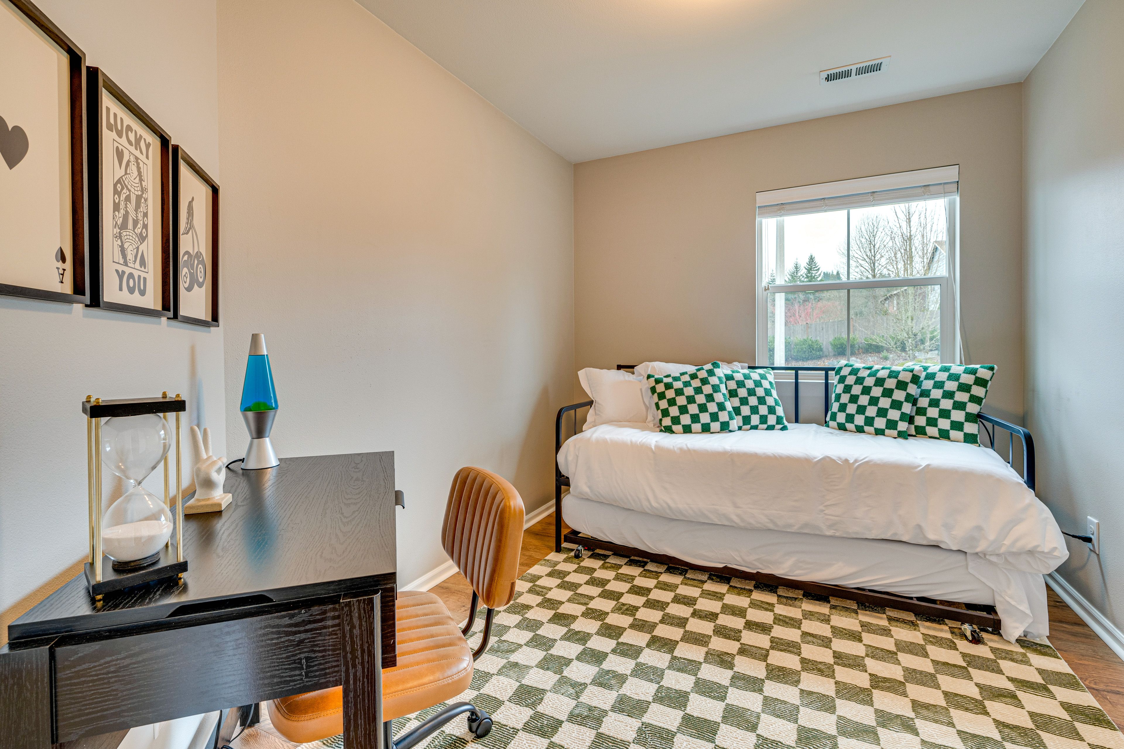 Bedroom 1 | 1st Floor | Twin Daybed w/ Twin Trundle | Laptop-Friendly Workspace