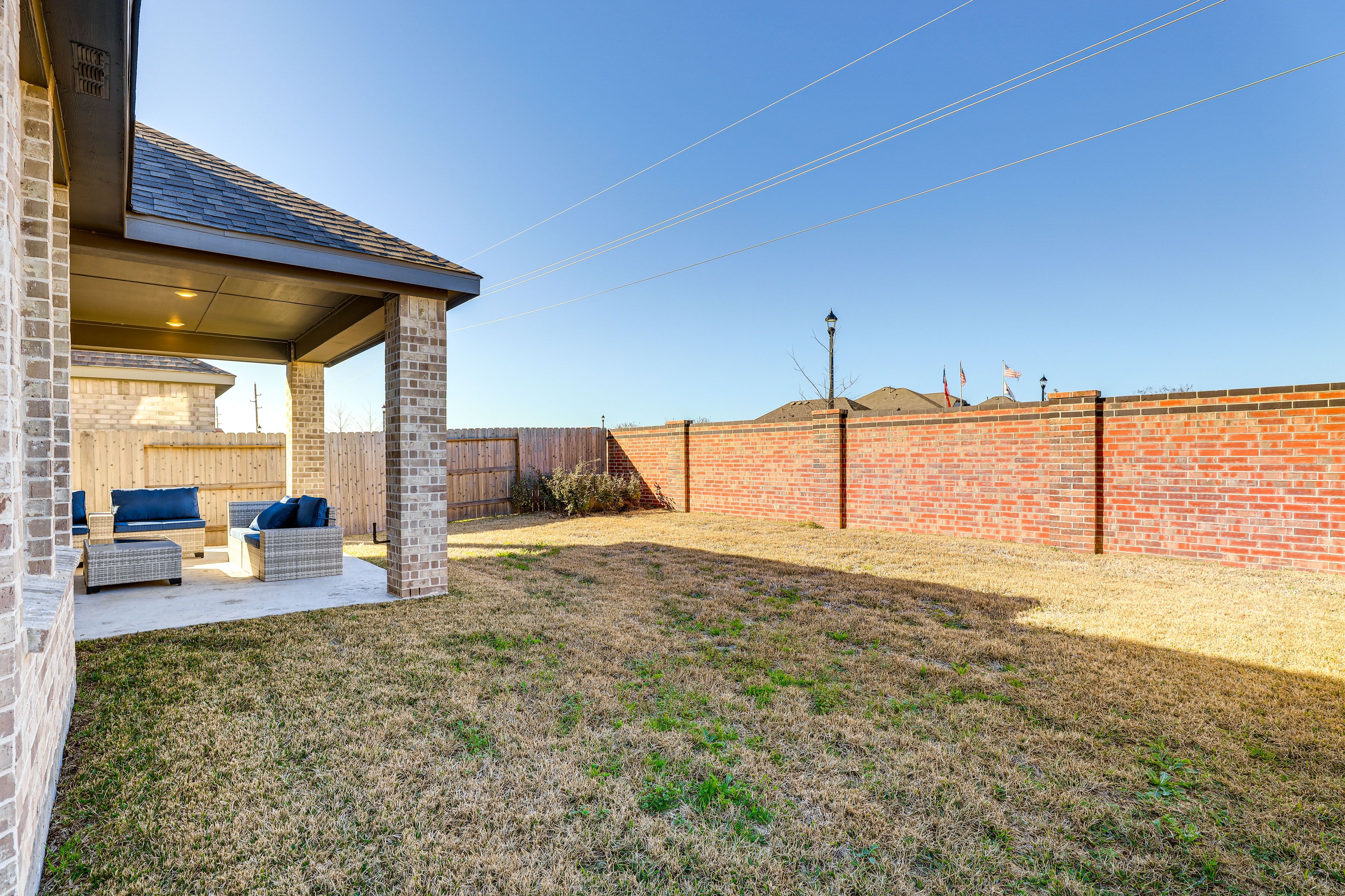 House Exterior | Fenced Backyard