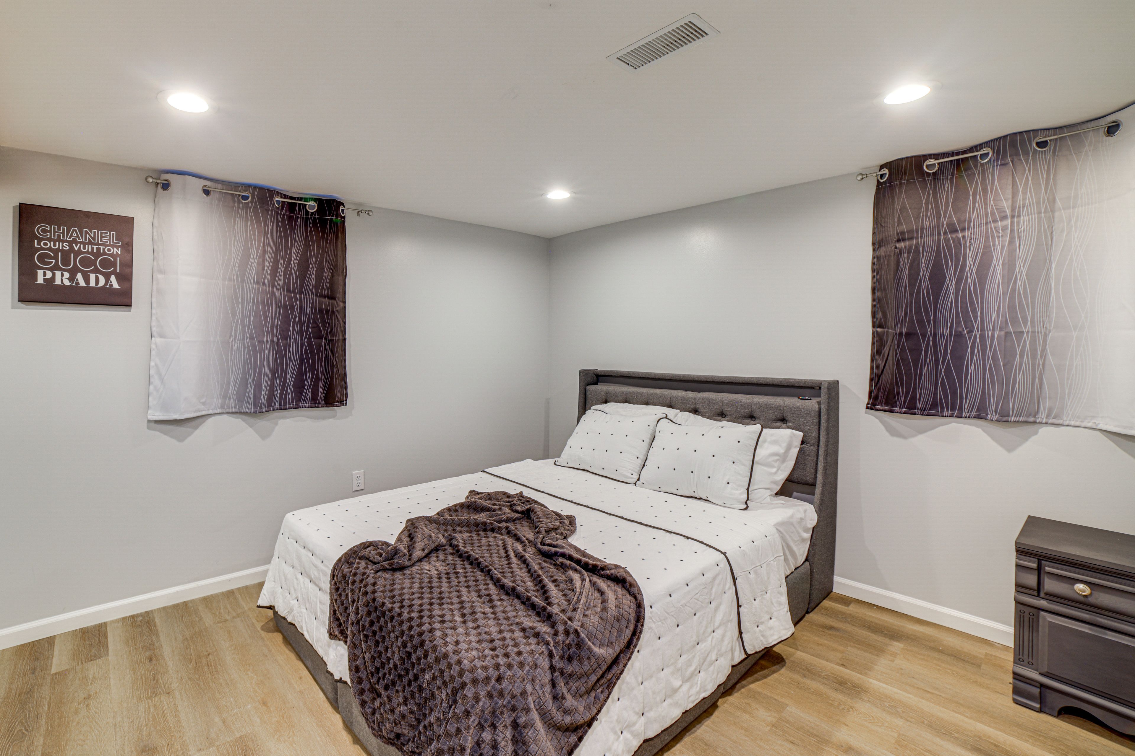 Bedroom 3 | Full Bed | Basement