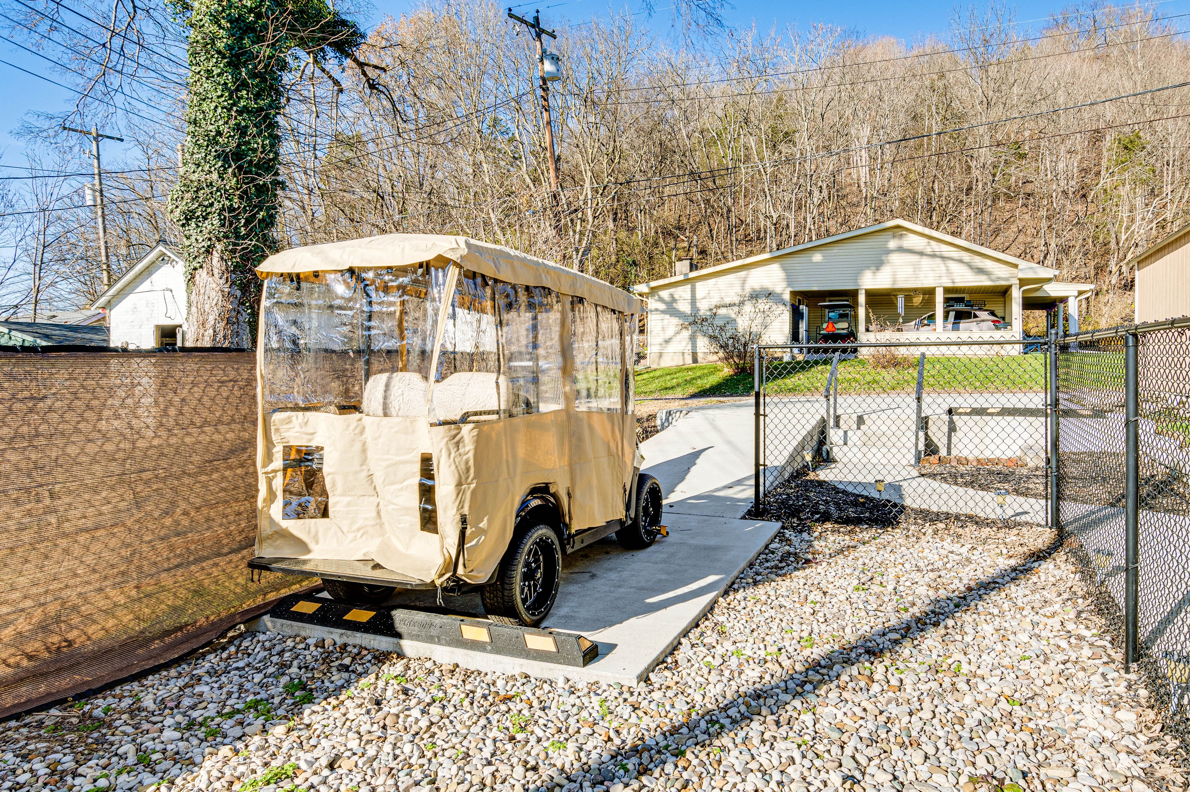 Complimentary Golf Cart