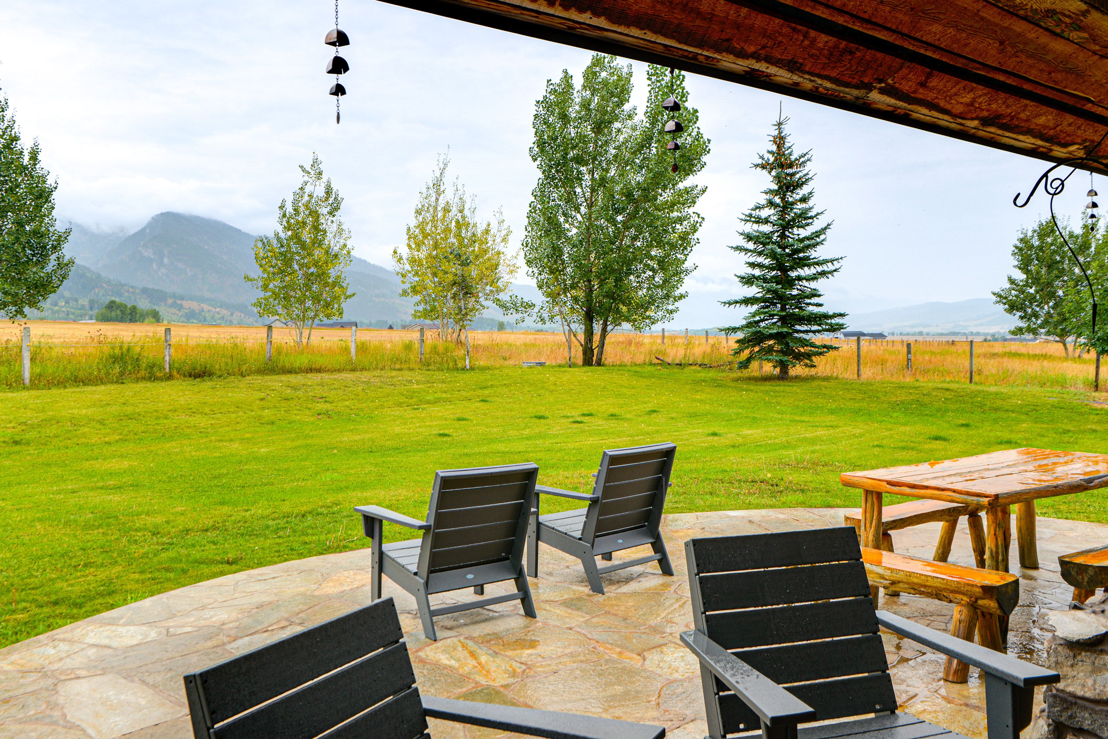 Covered Patio | Mountain Views | On 20 Acres