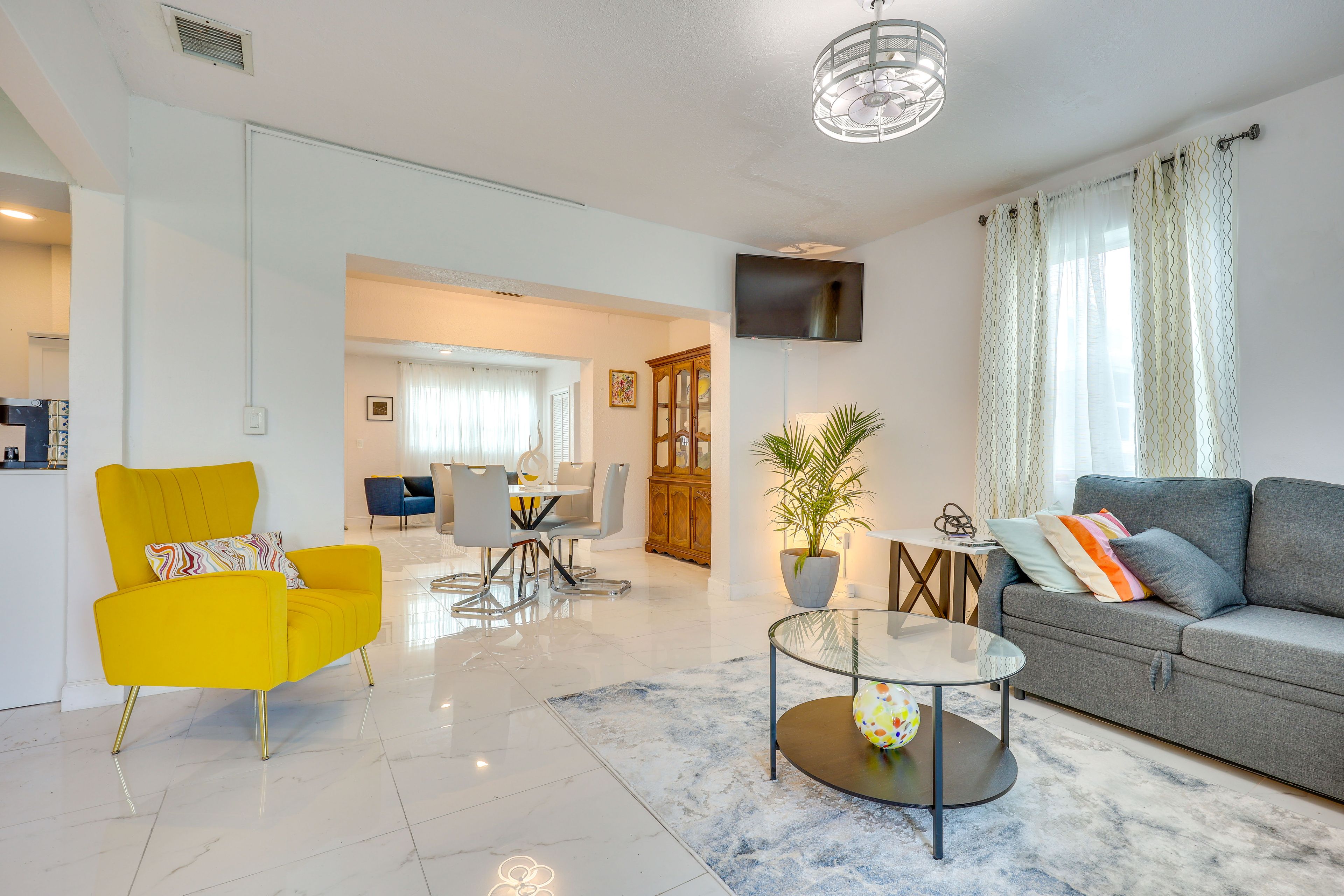 Property Interior | Living & Dining Spaces | Central A/C | Free WiFi