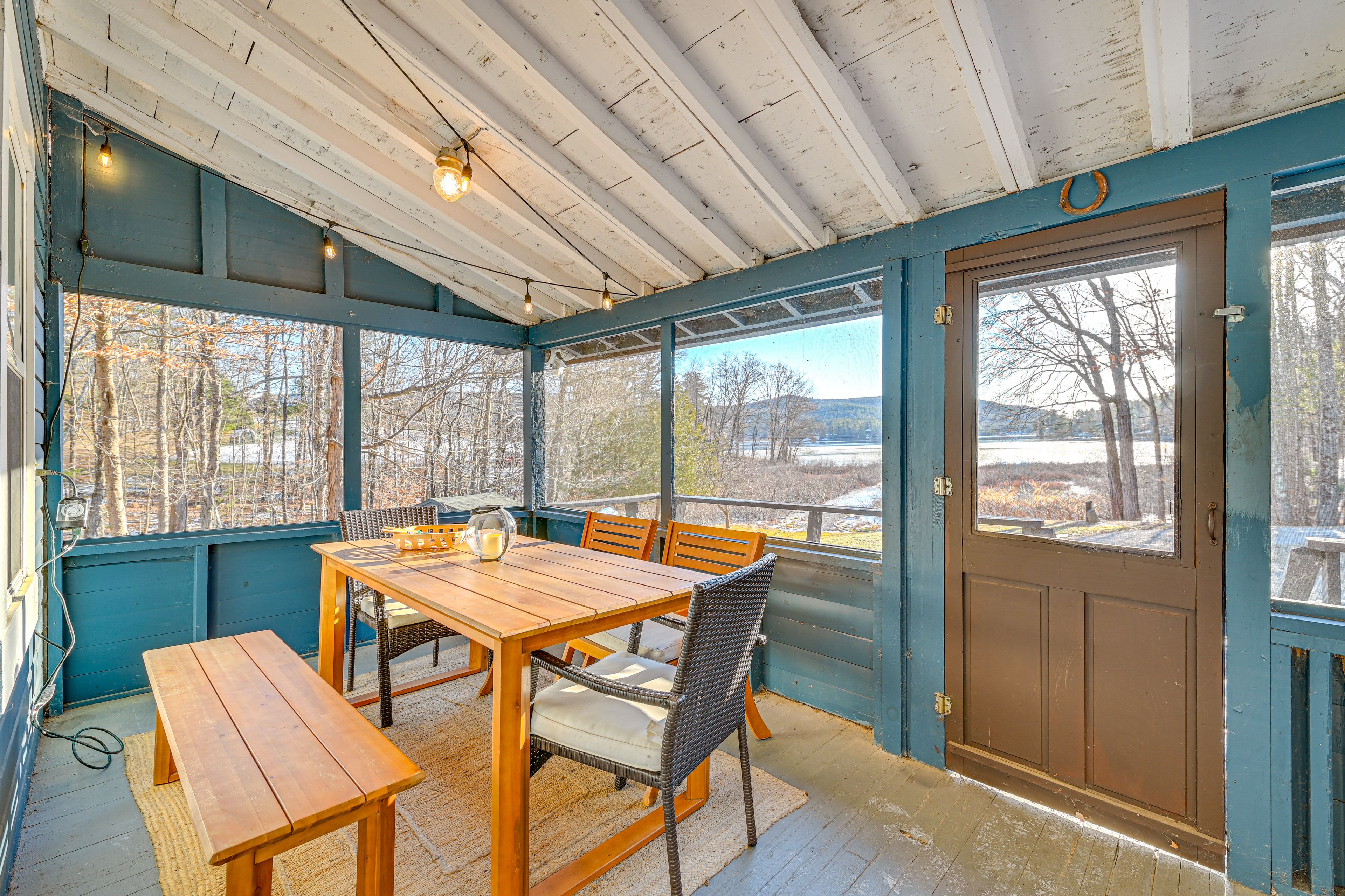 Brant Lake Vacation Rental | 1BR | 1BA | 1,500 Sq Ft | Steps Required
