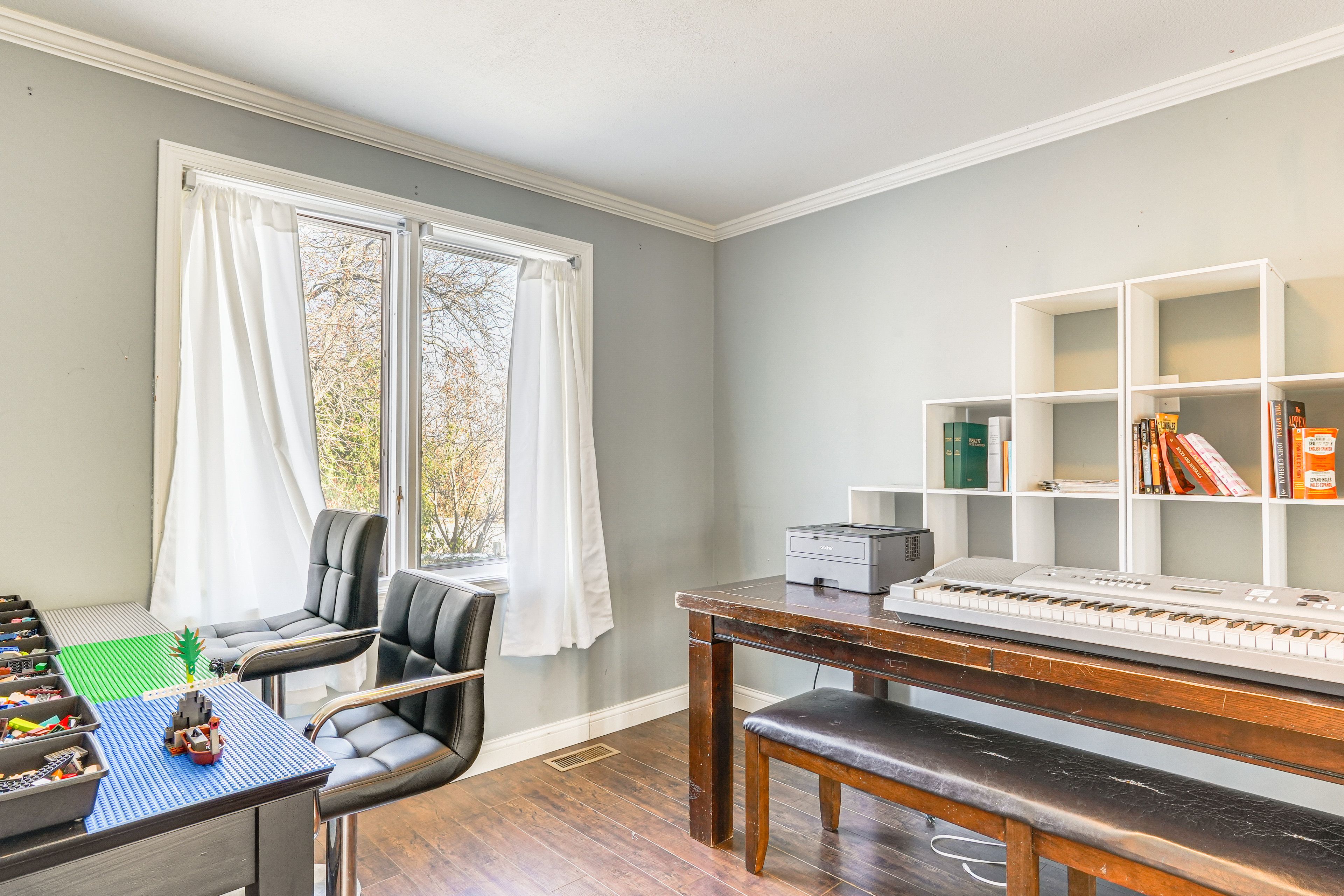 Family Room | Play Table w/ Legos | Electric Piano