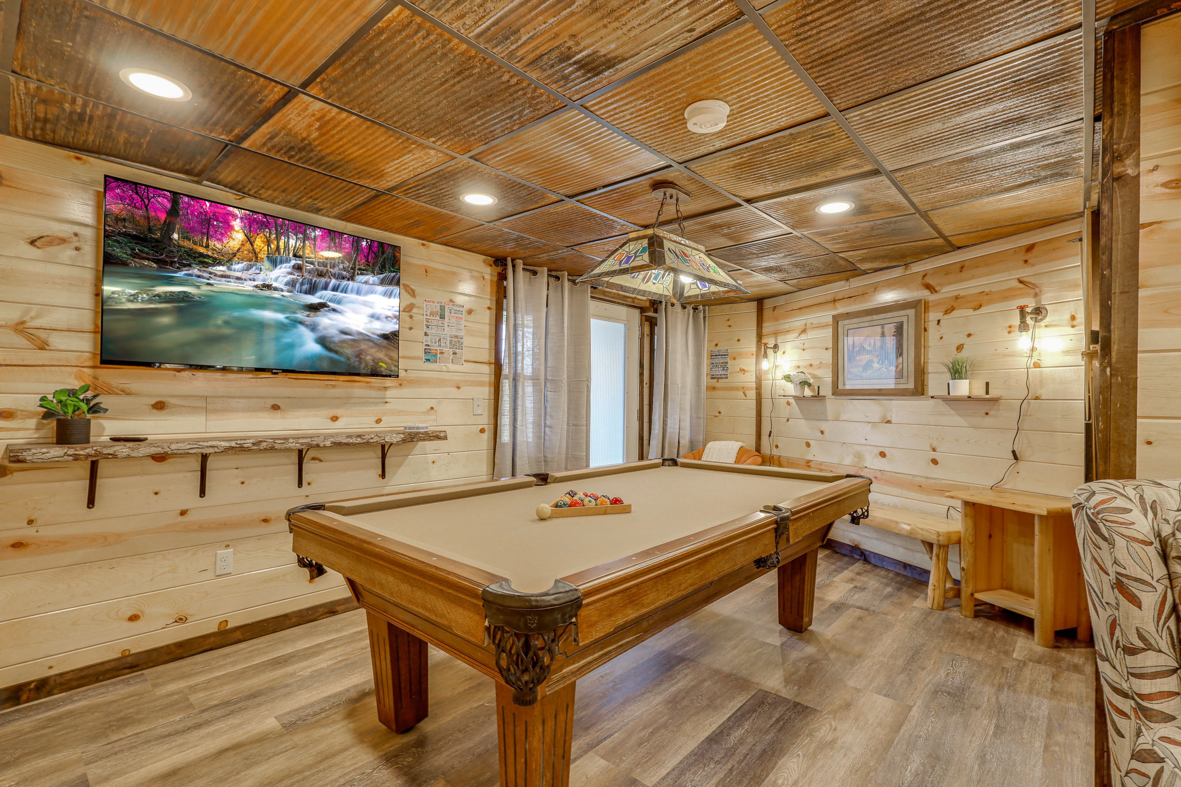 Game Room | Lower Level | Fireplace | Arcade Game Machine