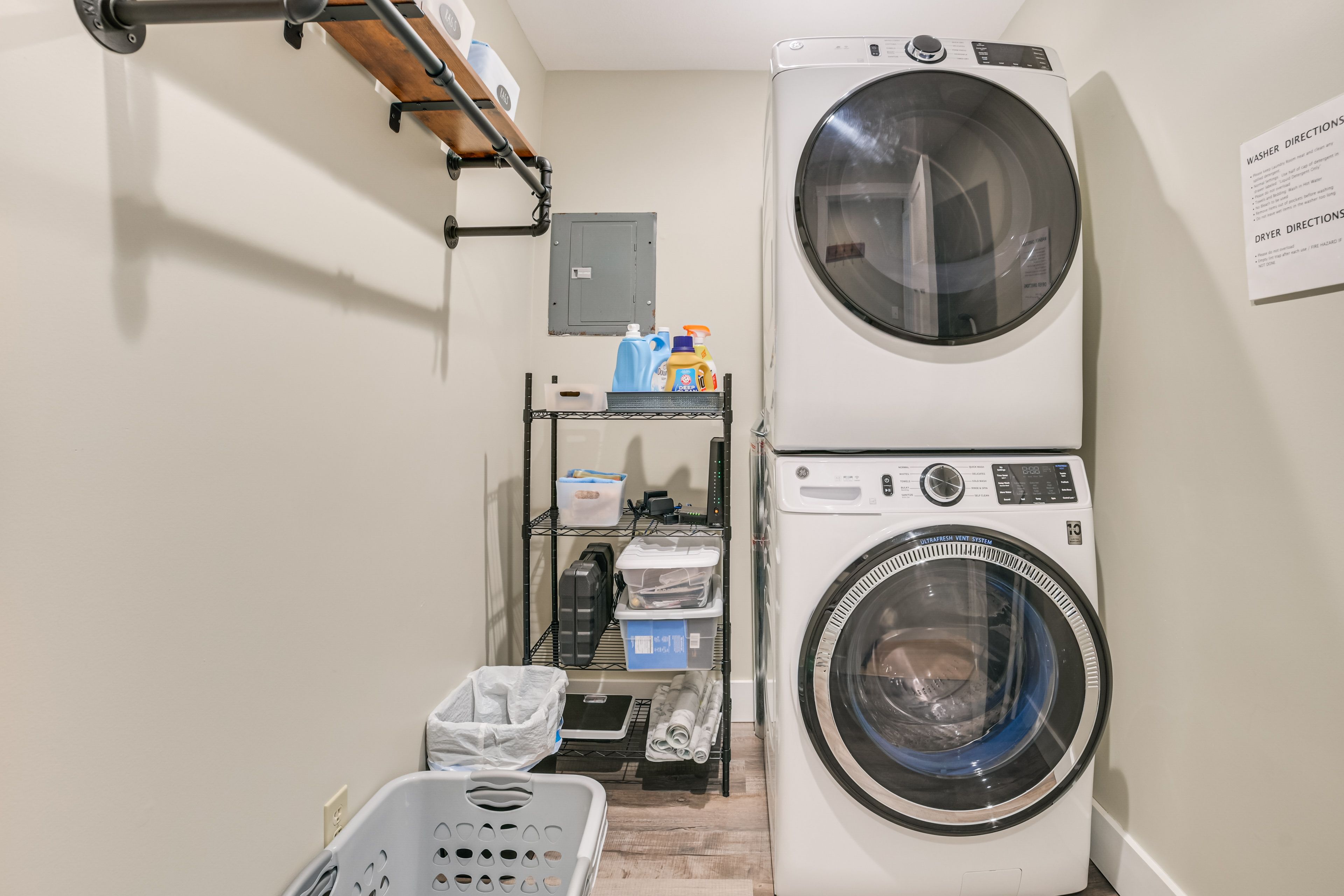 Laundry Room | Detergent Provided