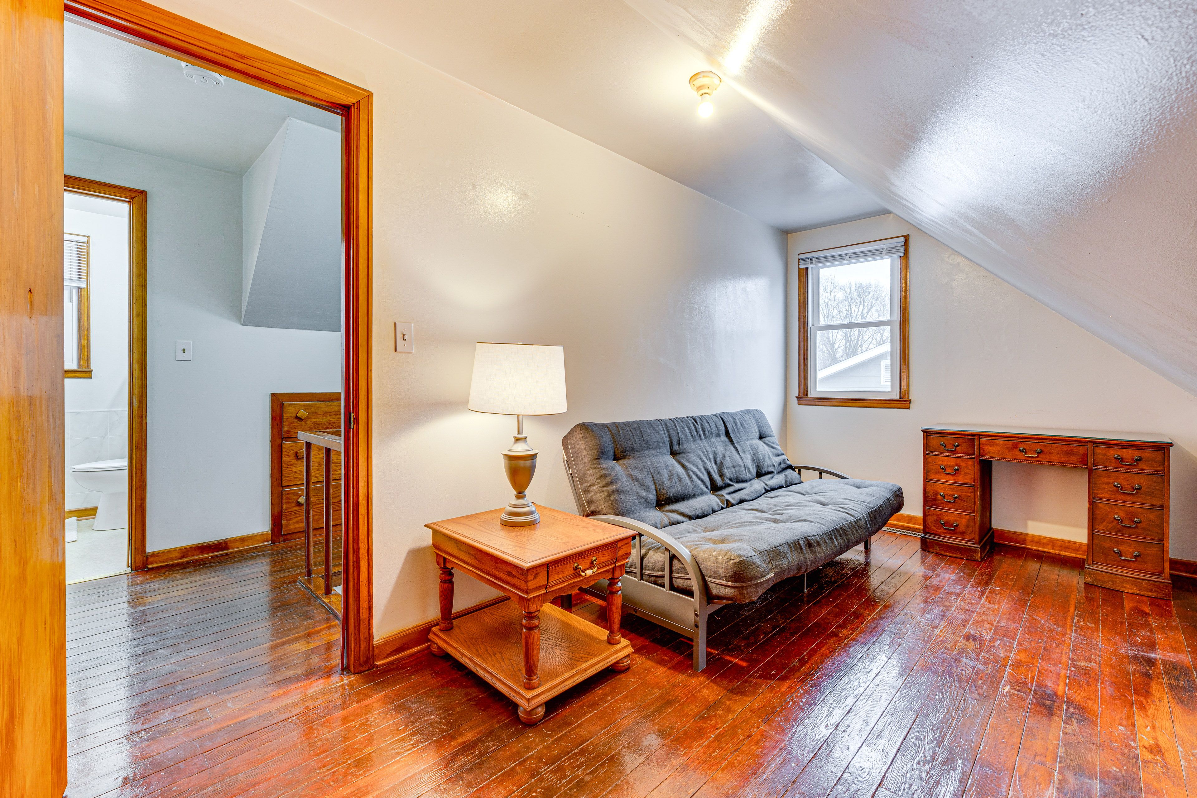 Bedroom 3 | 2nd Floor | Twin Futon | Desk