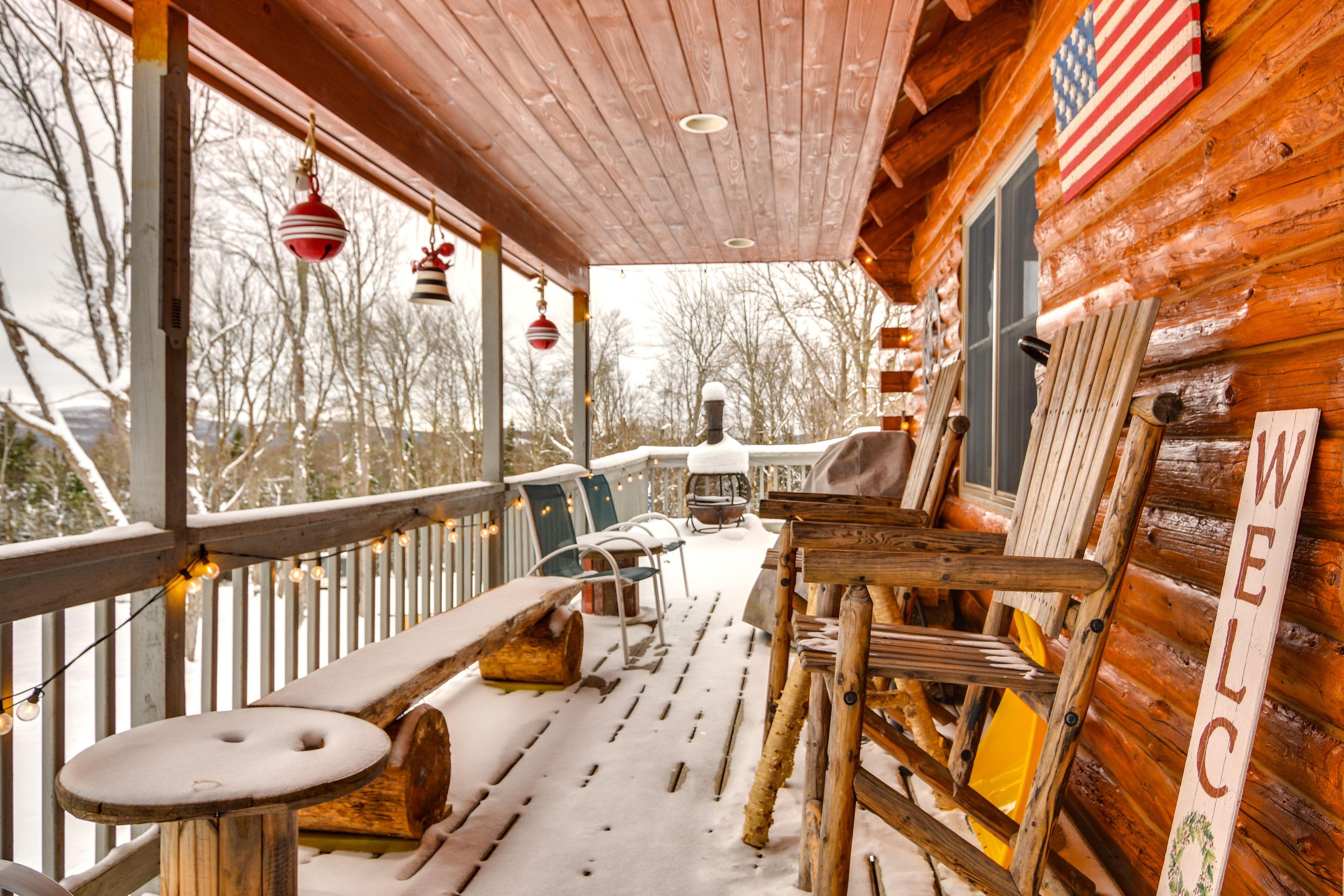 Wraparound Deck | Direct Snowmobile/ATV Trail Access