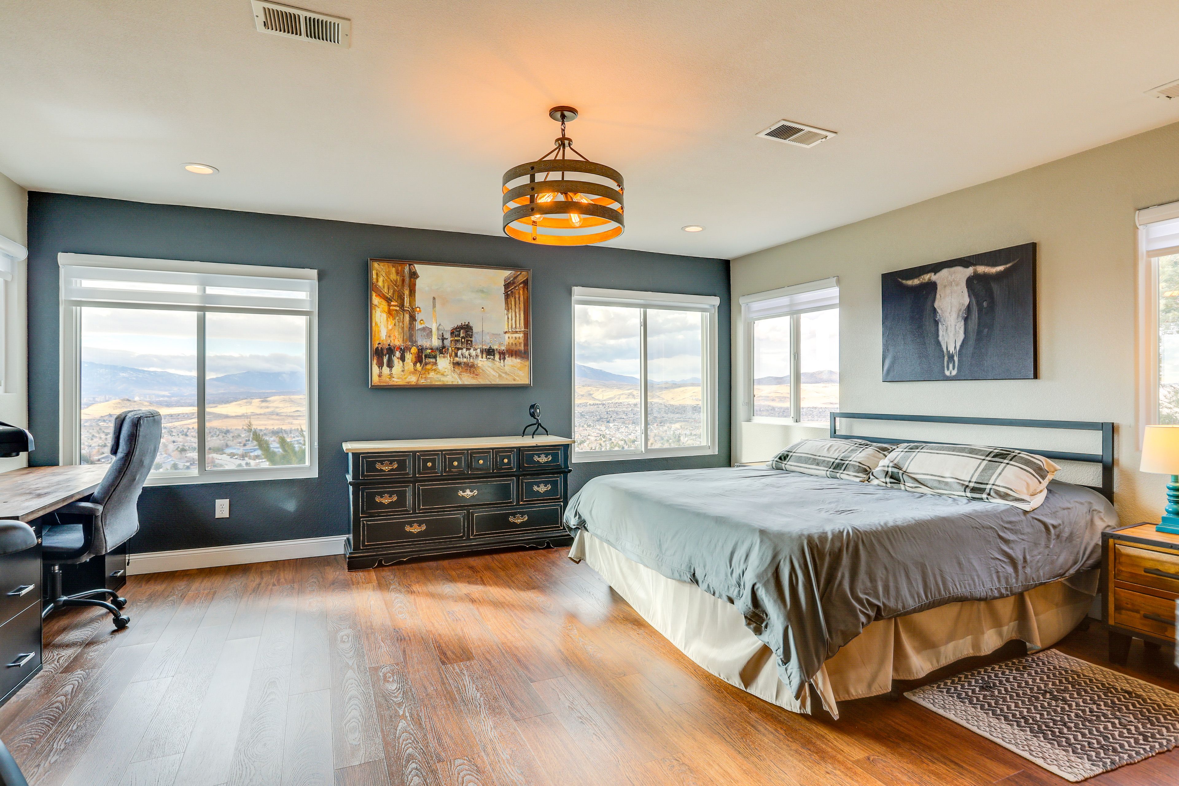 Bedroom 1 | California King Bed | Linens Provided | 2nd Floor