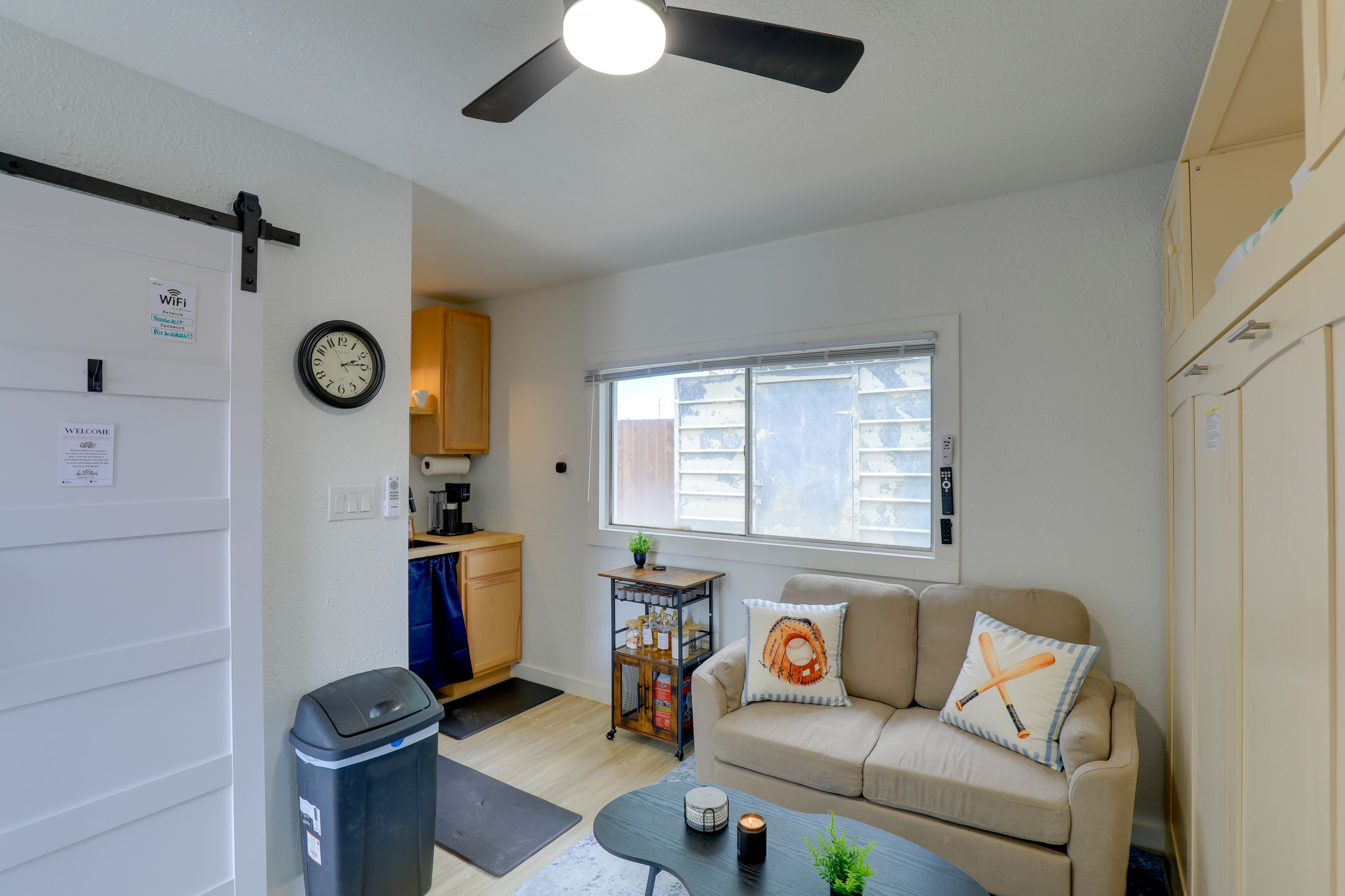 Bedroom 3 (Back House) | Queen Murphy Bed
