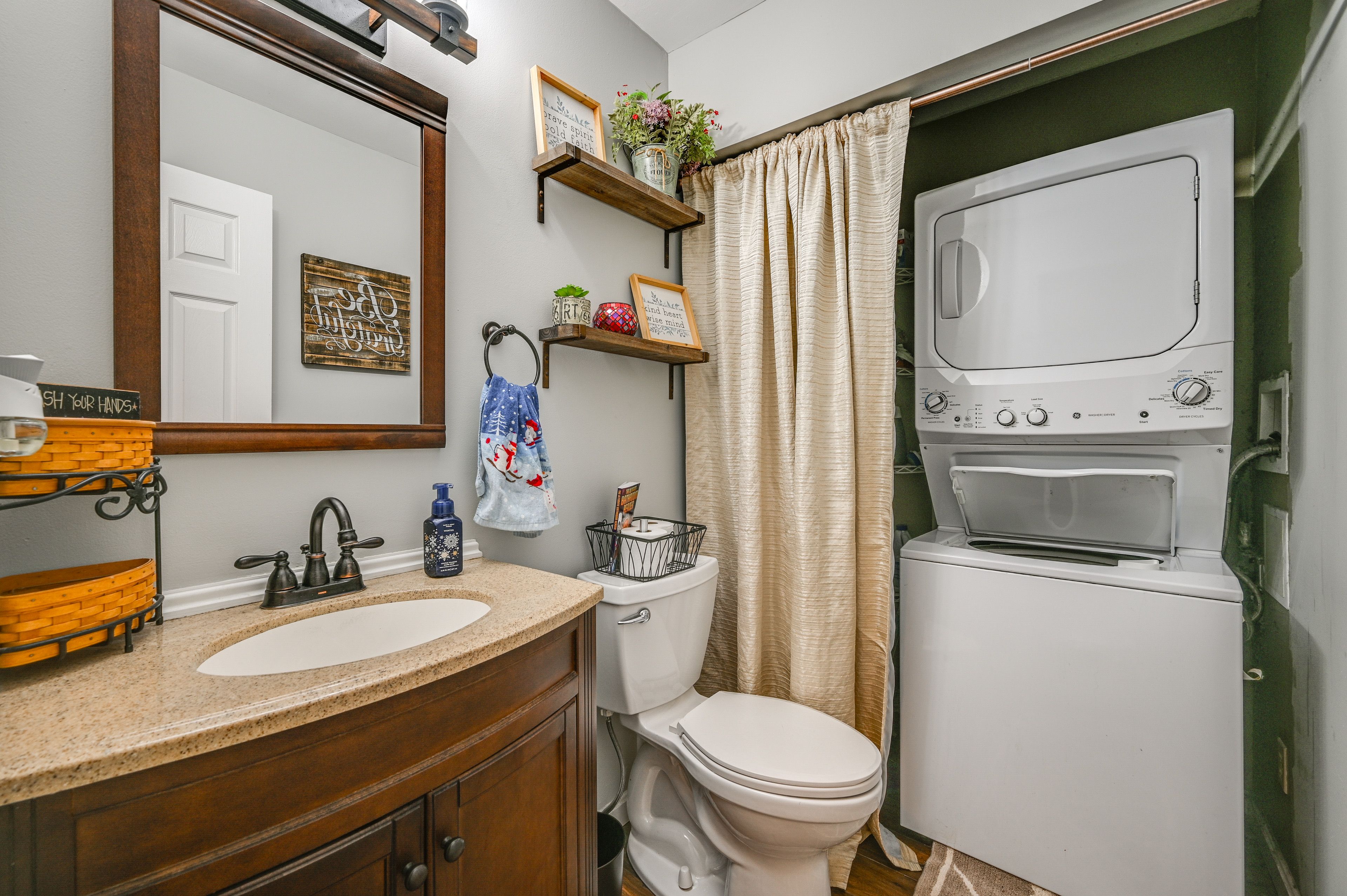 Half Bathroom | Washer/Dryer | 1st Floor