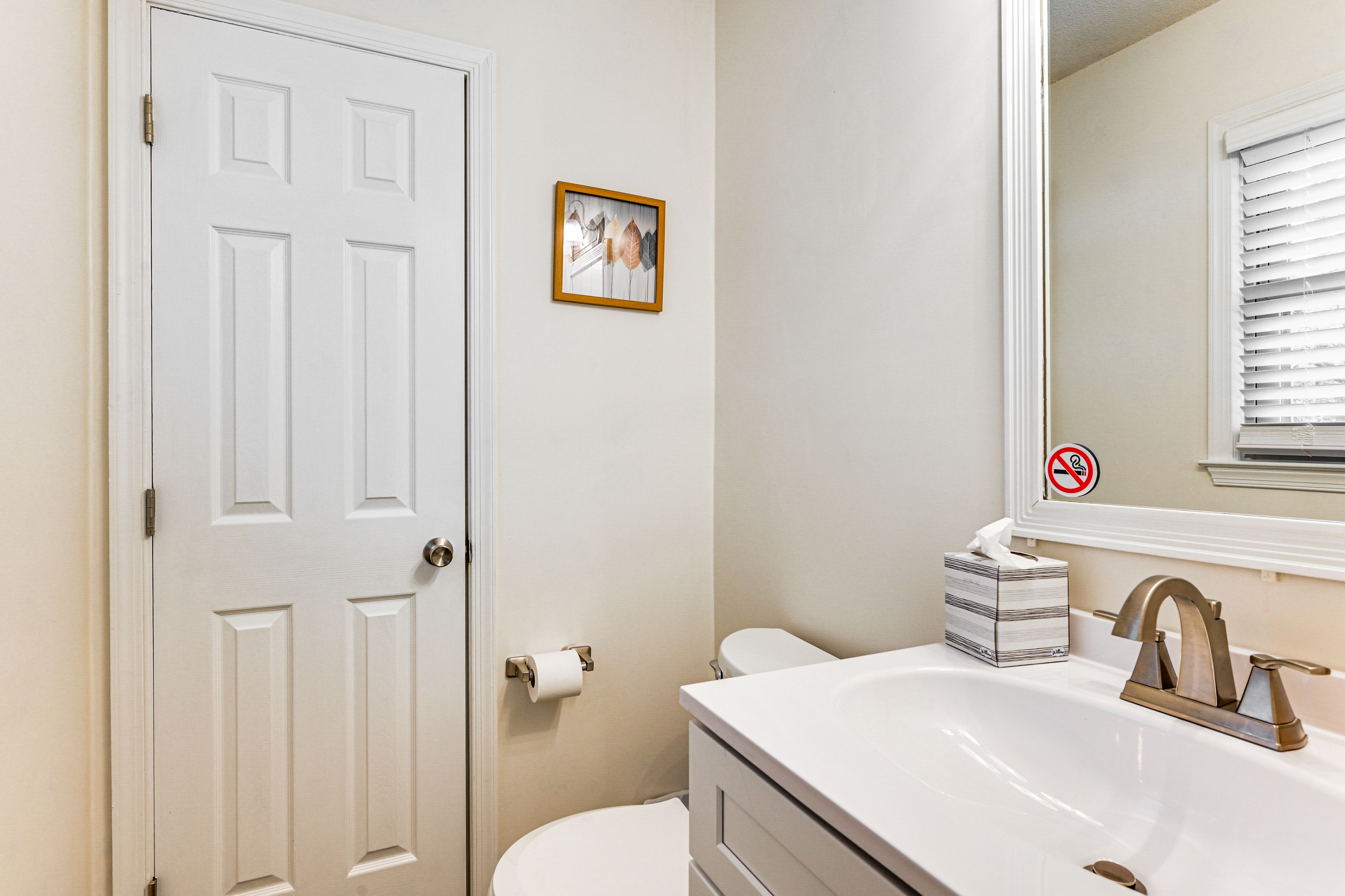 En-Suite Half Bathroom | Hair Dryer